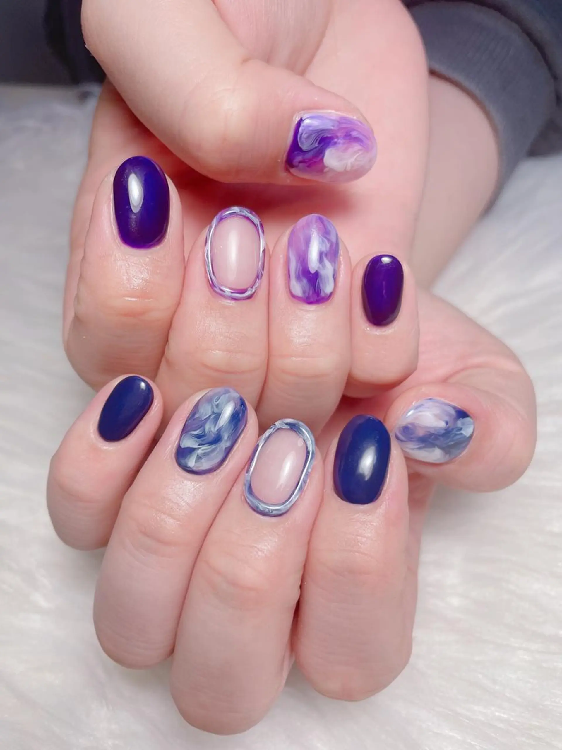 ネイル MiKi Nai池袋 長さだし得意のネイルデザイン