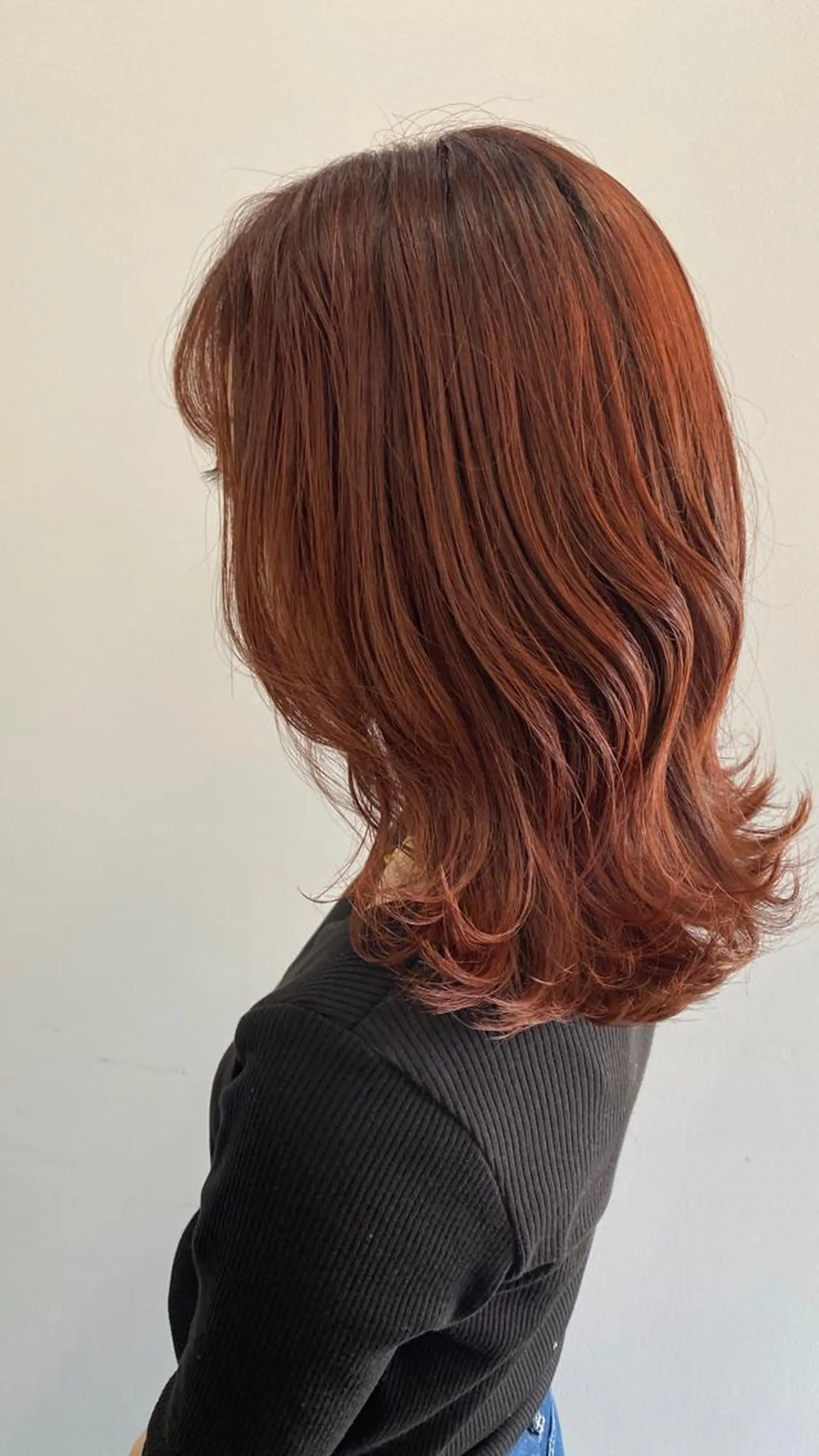 セミロング カット ヘアカラー U&i所属・平田 広大のヘアスタイル