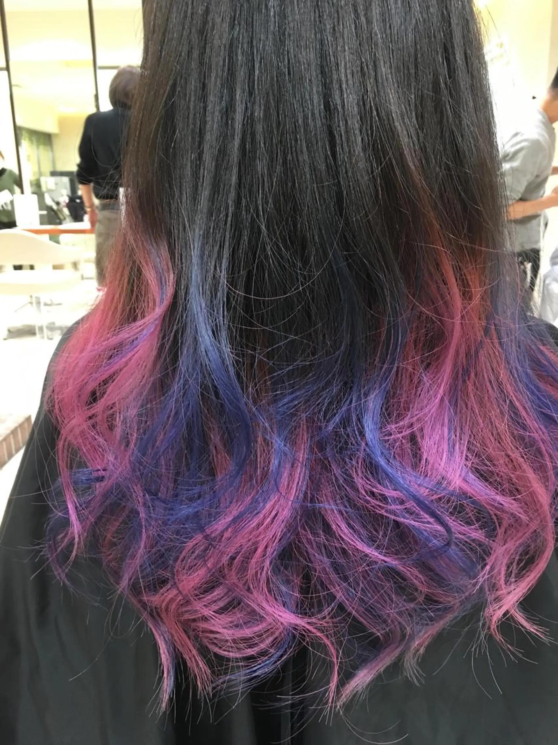 カラー ブルーカラー グラデーションカラー ピンクカラー 🌟カラーの達人🌟 タマガキ　コウジのヘアスタイル