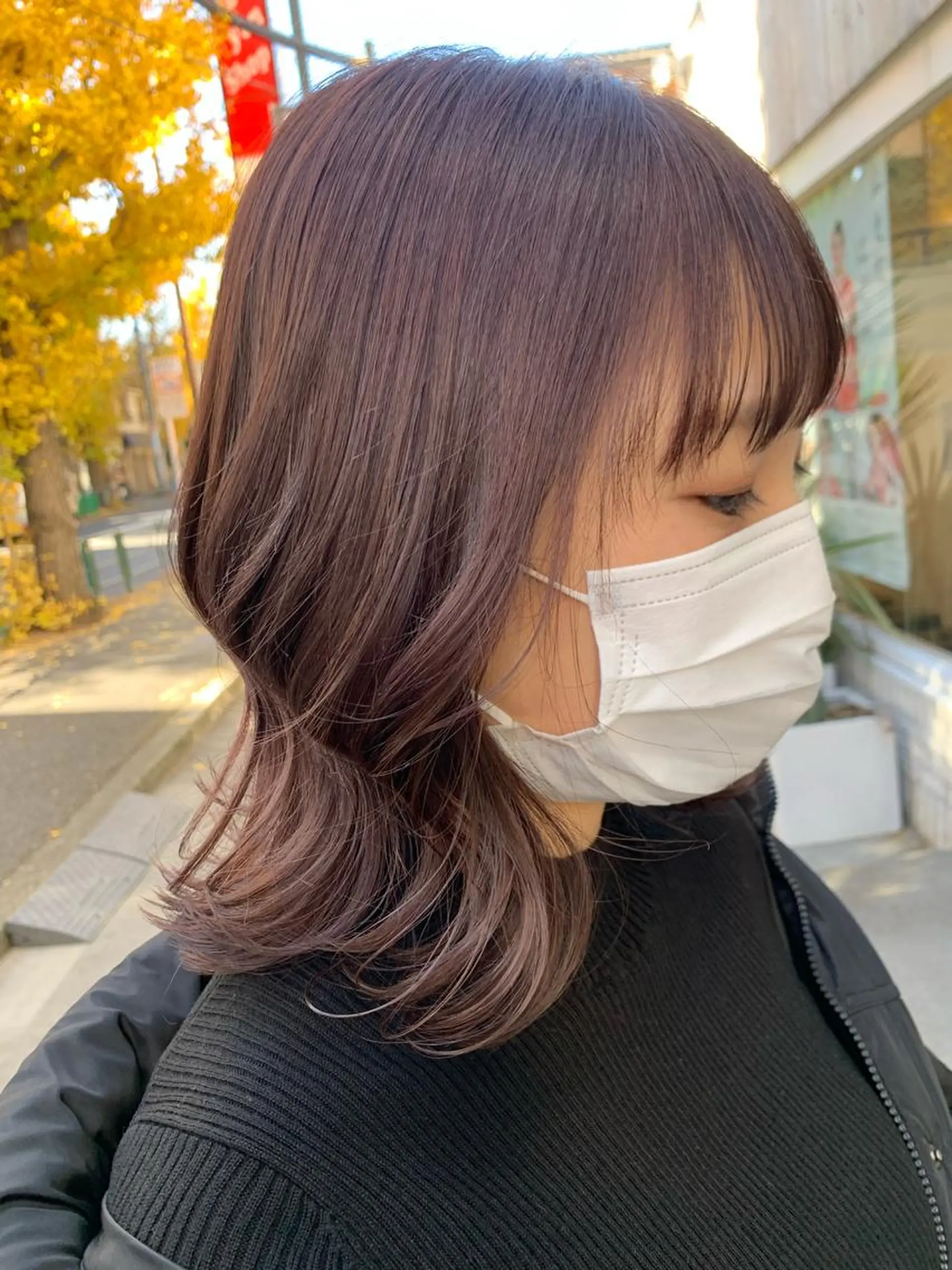 カラー ヤマダ サクラのヘアスタイル