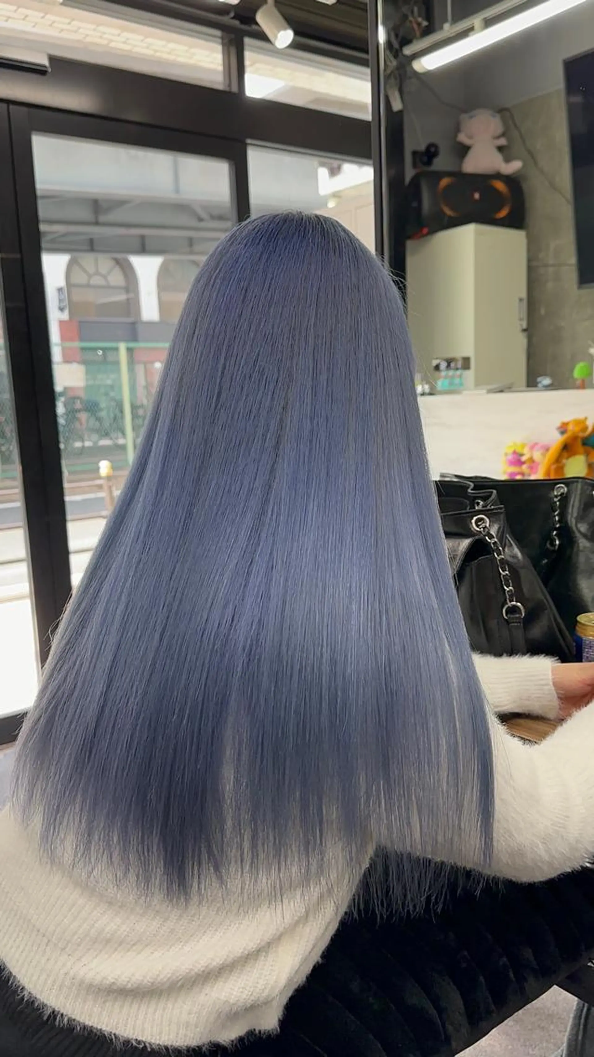 ミディアム 透明感カラー特化/ 顔まわり特化/辻部のヘアスタイル