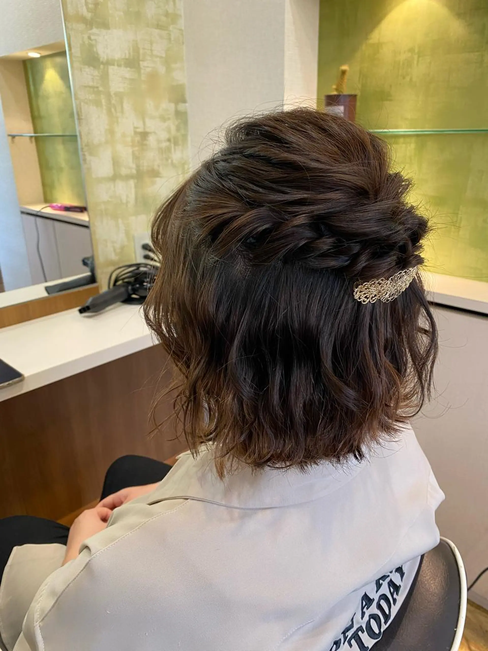 ミディアム ヘアアレンジ 🌻井上 マリー🌻のヘアスタイル