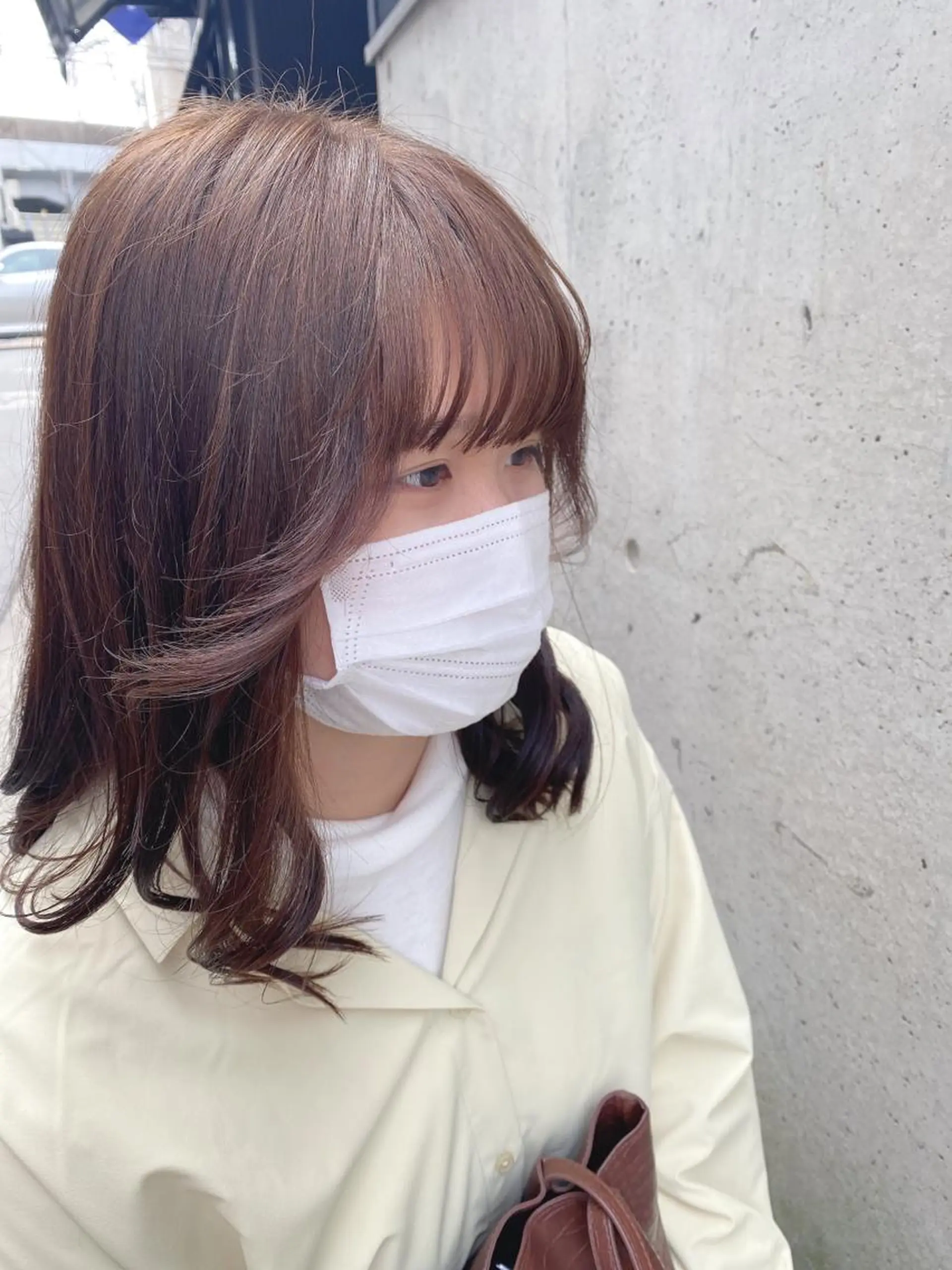 ミディアム 勝沼 佑季のヘアスタイル