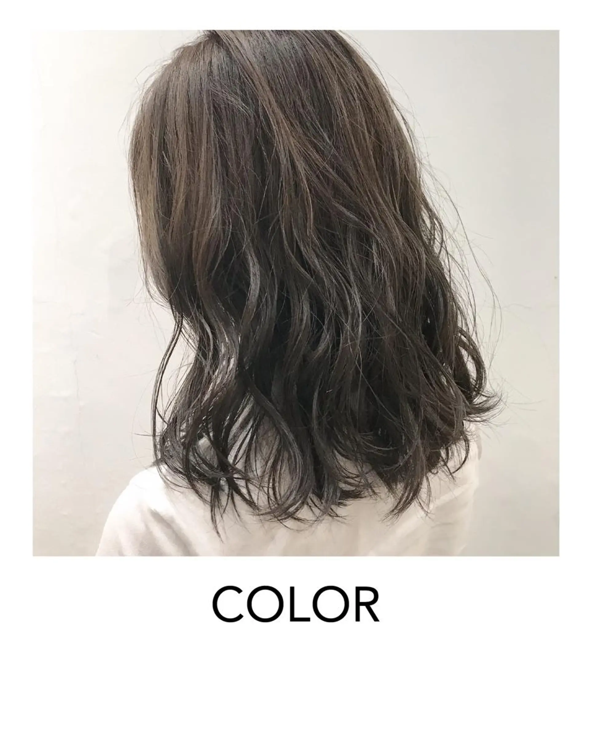 ミディアム カラー アッシュ 透明感カラー 特別モデル価格 タカシマイッセイのヘアスタイル