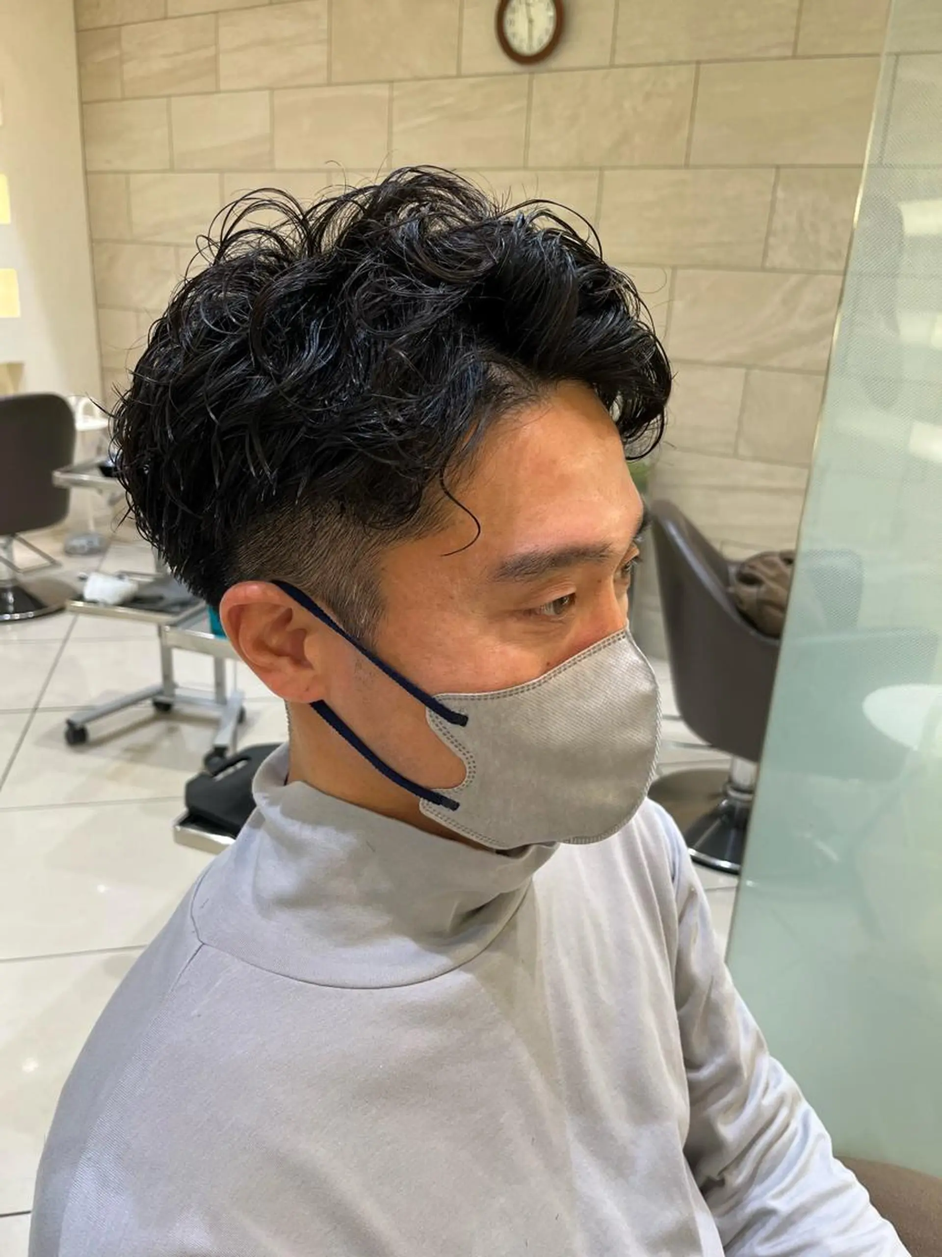 メンズ カット ヘッドスパ 銀座メンズ専門🖤 小島奈々のヘアスタイル