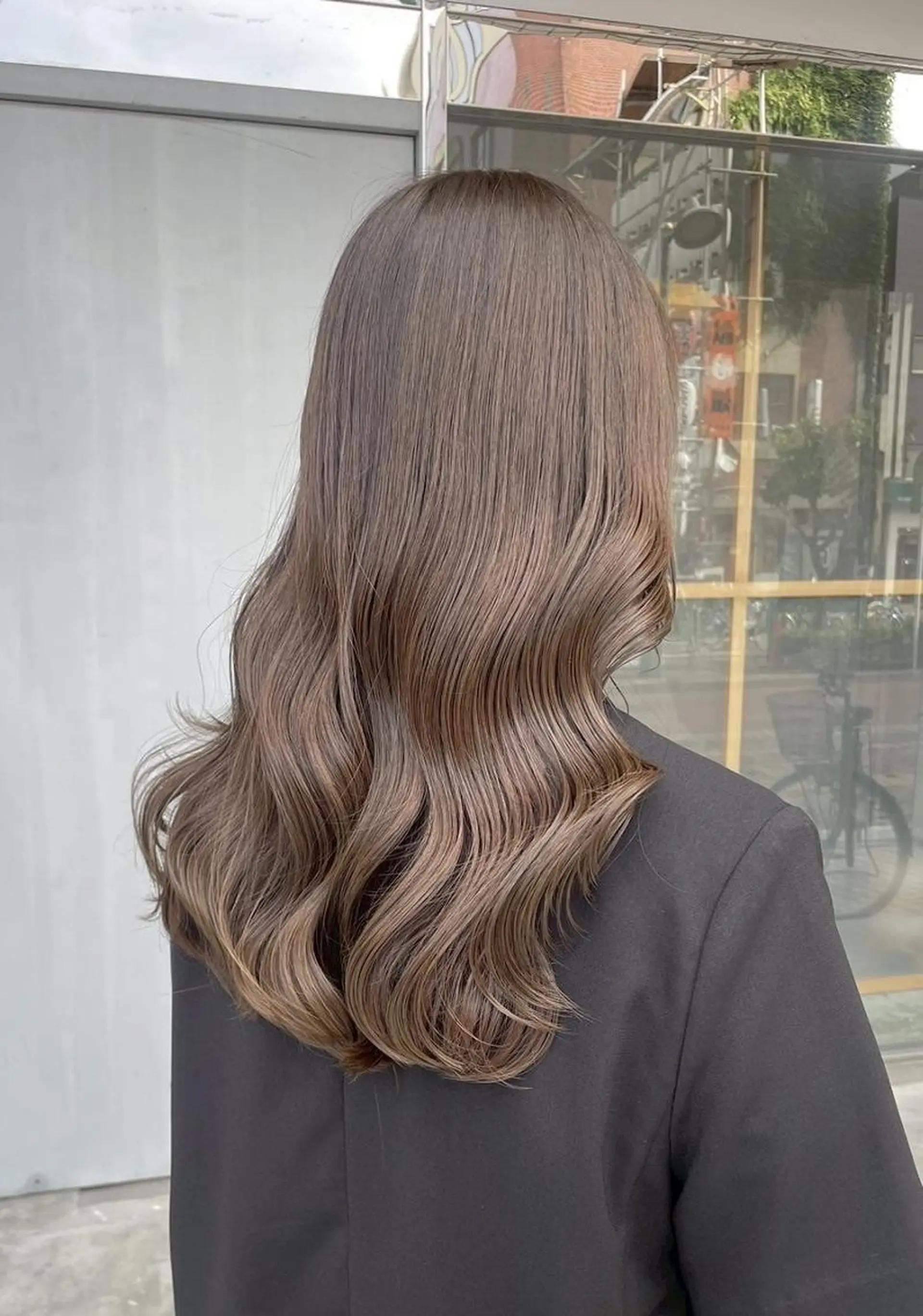 セミロング レイヤーカット ワンホンレイヤー カット ヘアカラー トリートメント 韓国/ボブ/まつパ 🩰aikaのヘアスタイル