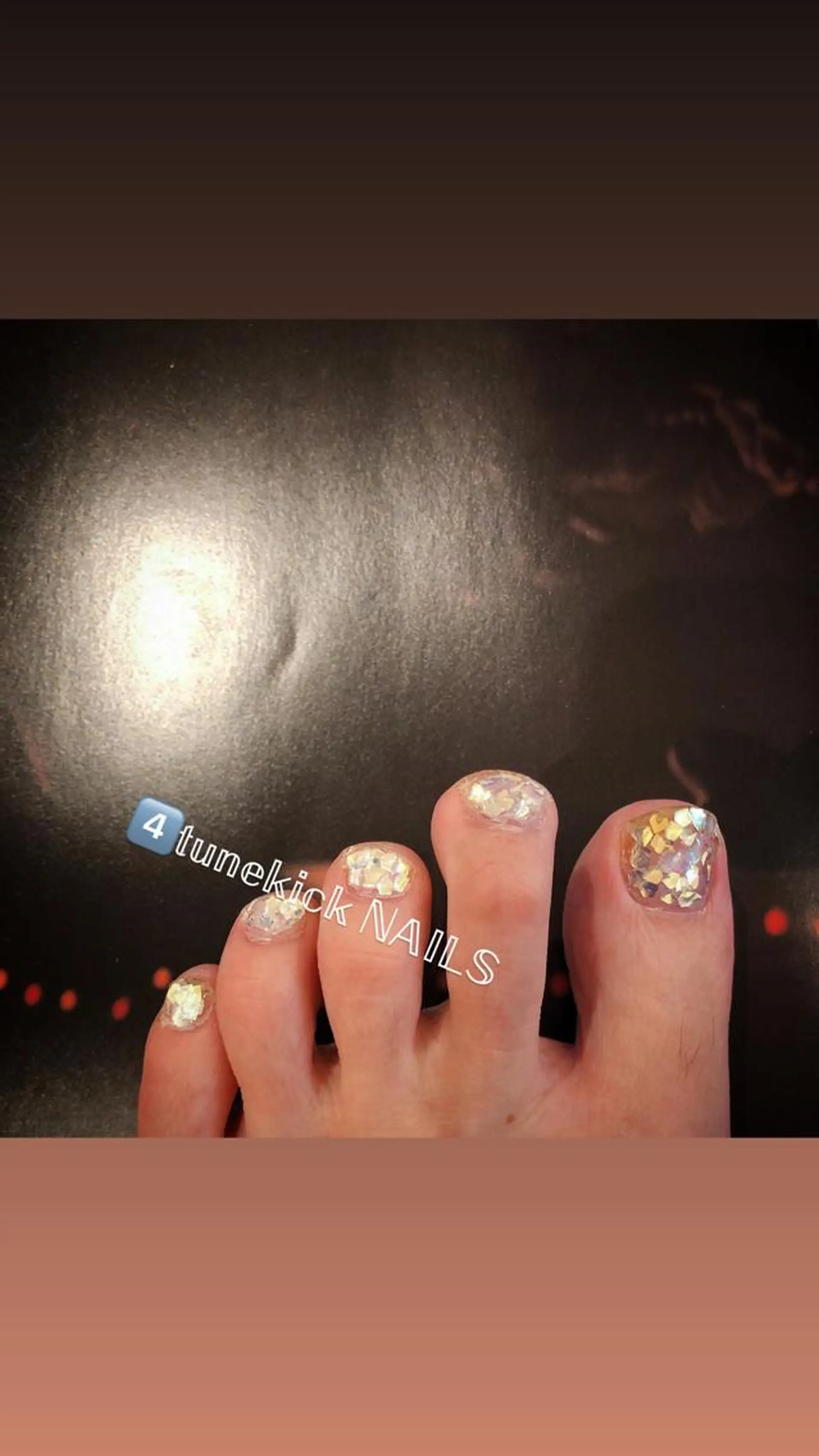 ネイル オーロラネイル ホログラムネイル 4tunekick NAILS(フォーチュンキックネイルズ)所属・光森 淳子のネイルデザイン
