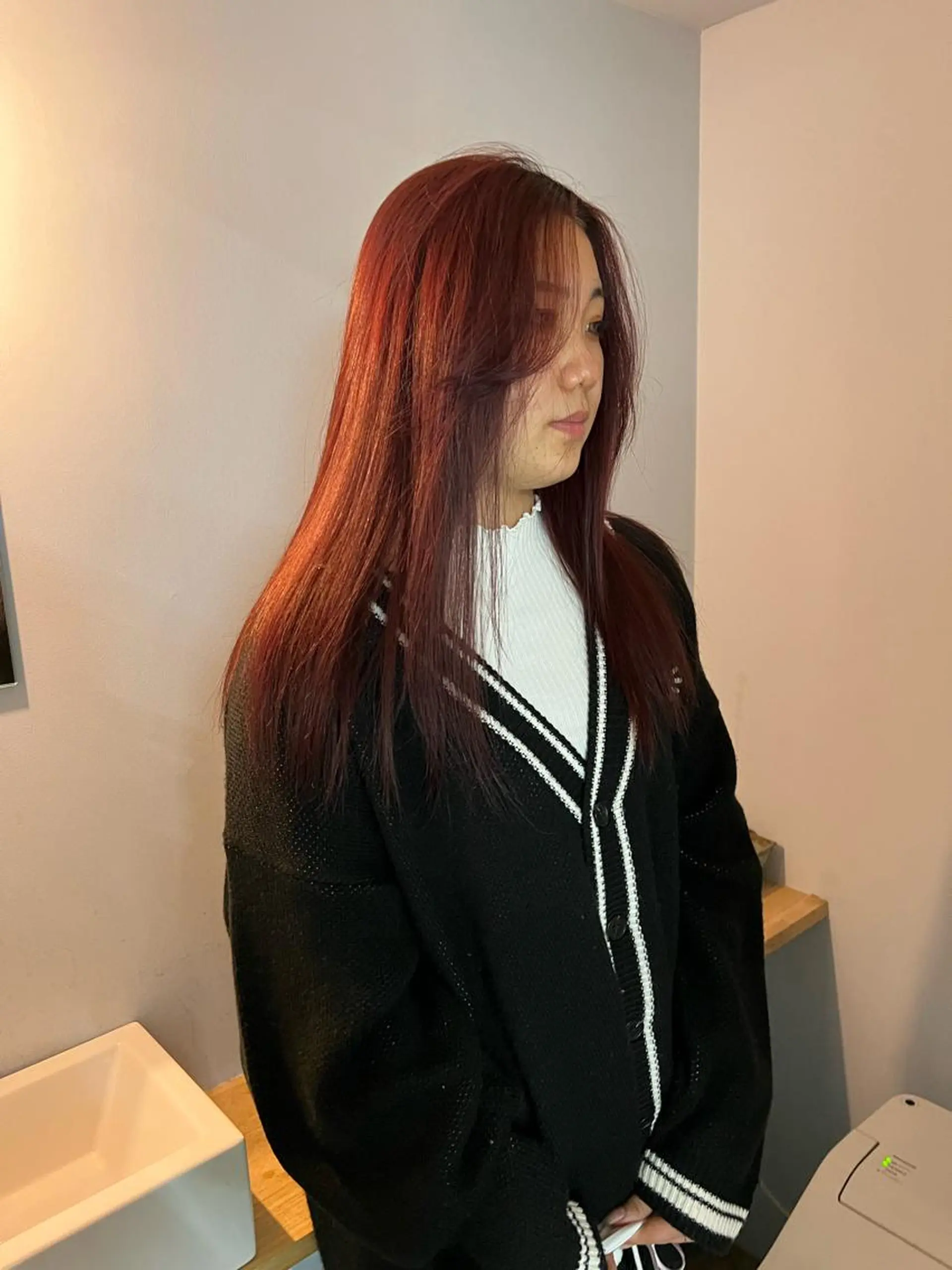 ロング カラー 舟橋耀/ブリーチカラ ー/レイヤーカットのヘアスタイル