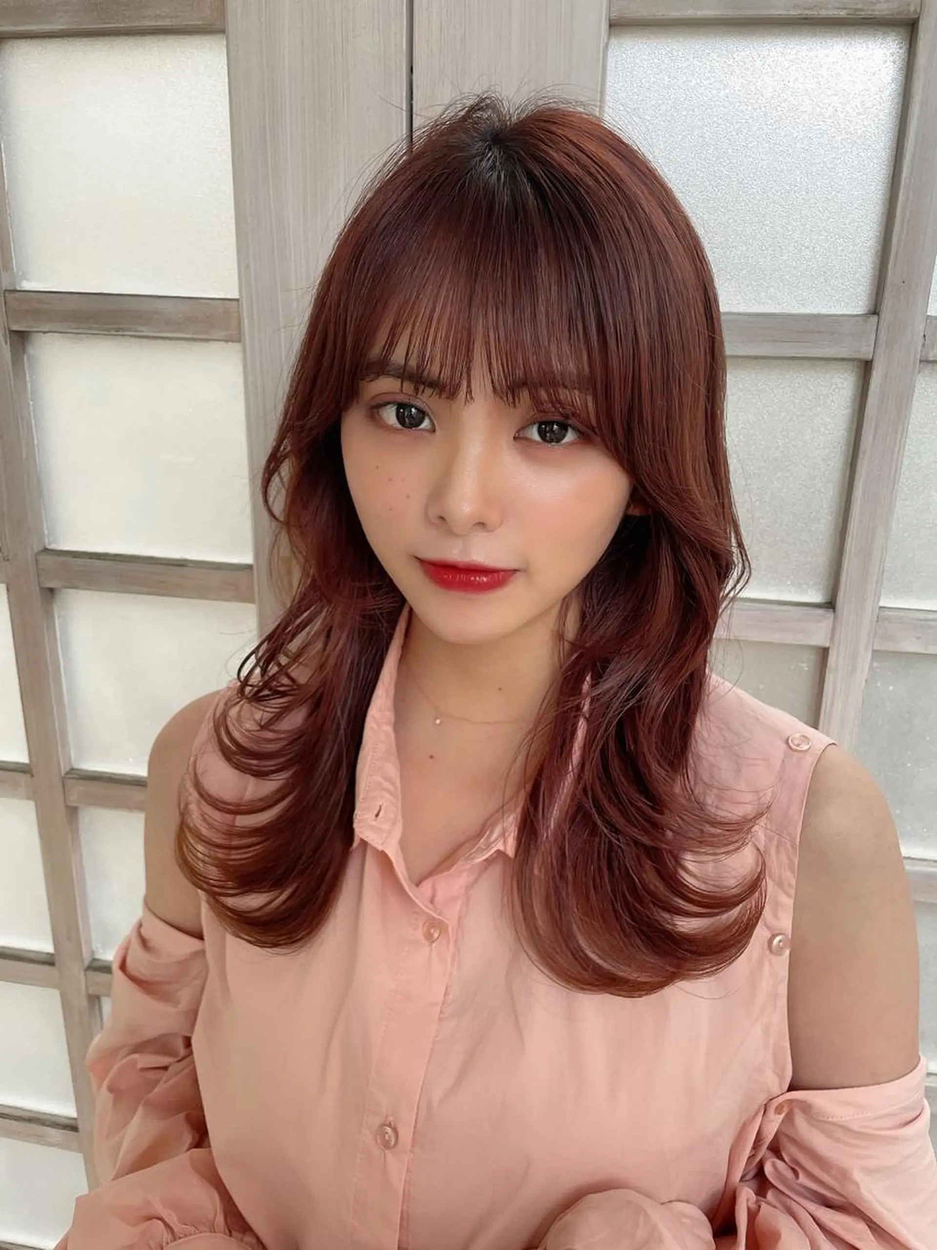 ミディアム くびれヘア ❤️ショートカット ・顔周りカット❤️のヘアスタイル