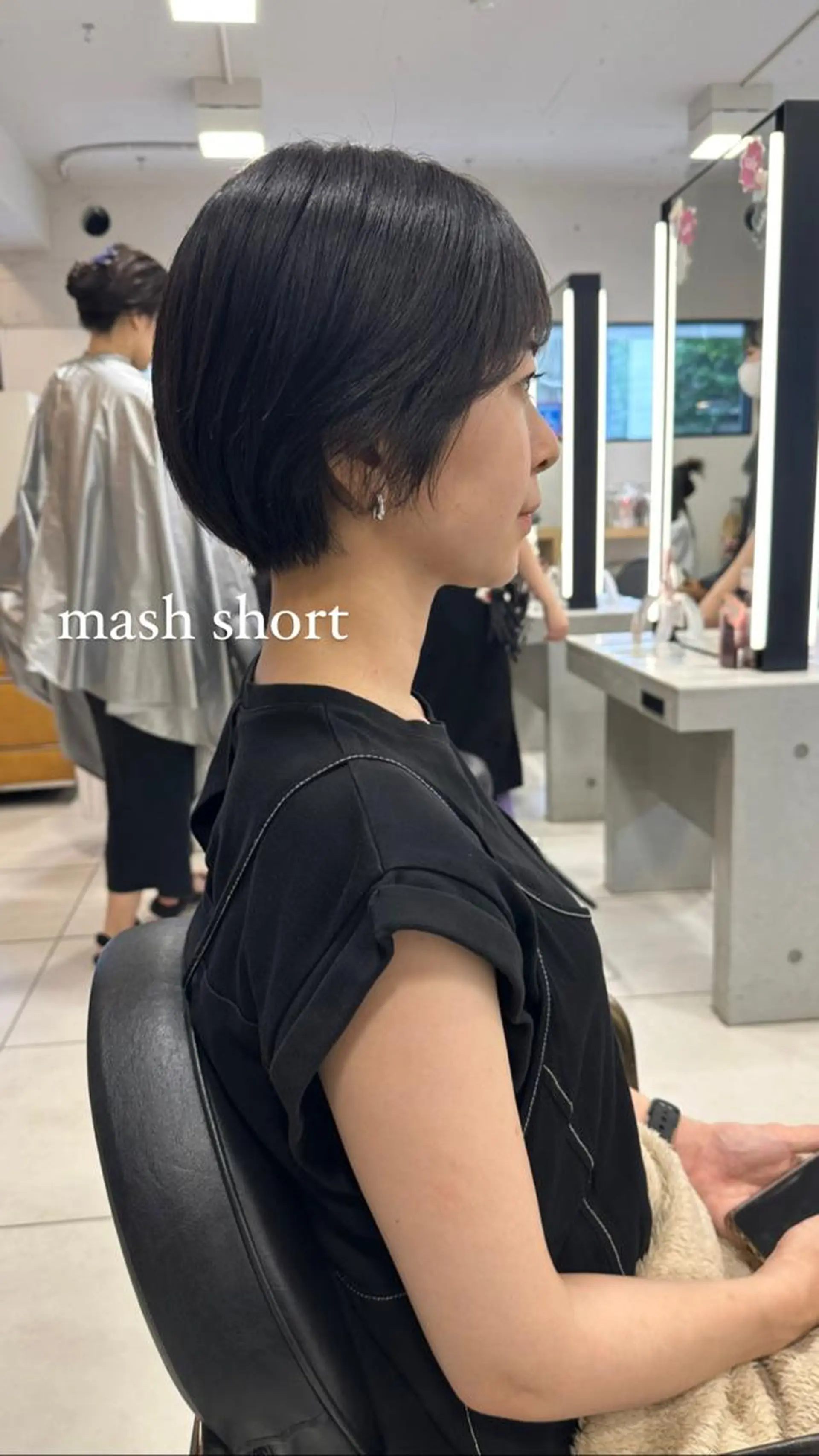 ショート ショートヘア 山下恋佳/矢場町/ ブリーチ/ショートのヘアスタイル