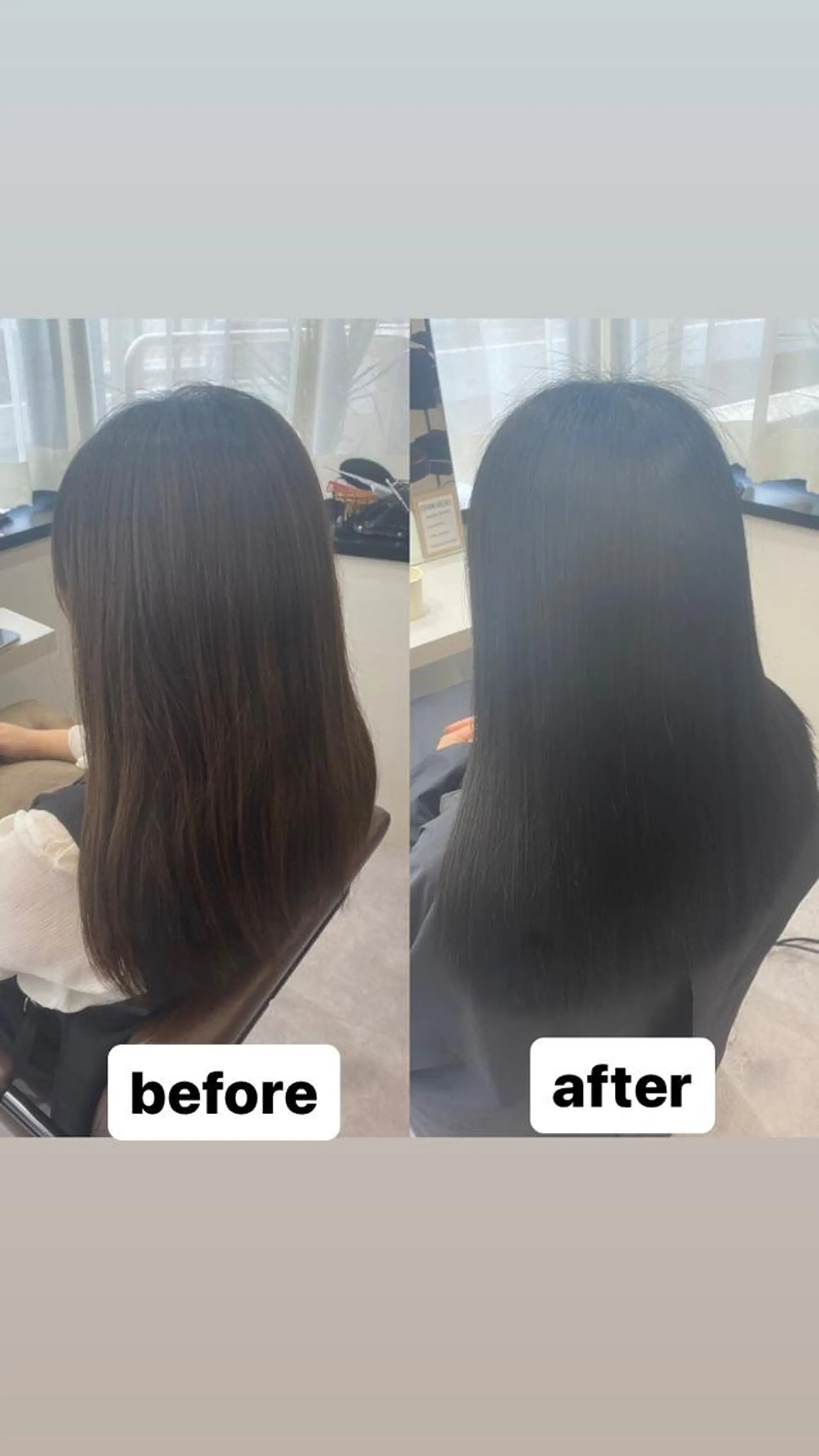 ロング カット 縮毛矯正 トリートメント 韓国風cut/ 縮毛矯正/正岡幹康のヘアスタイル