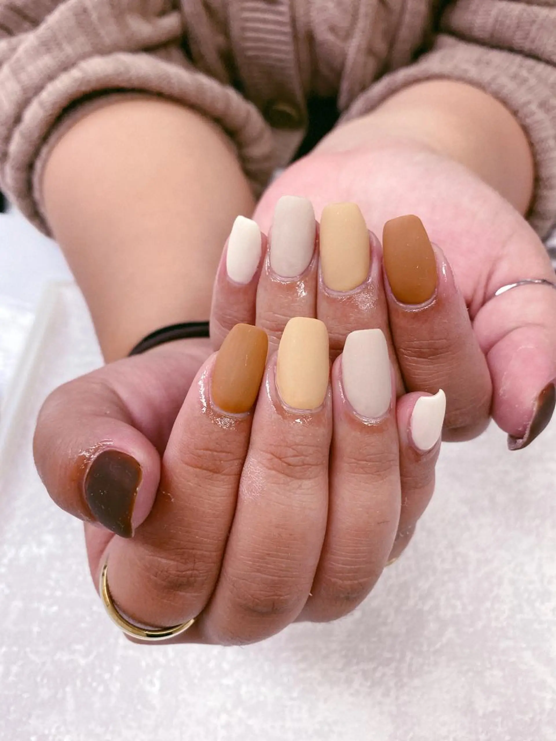 ショート ハンドネイル JNA認定講師🌸 RIEのネイルデザイン