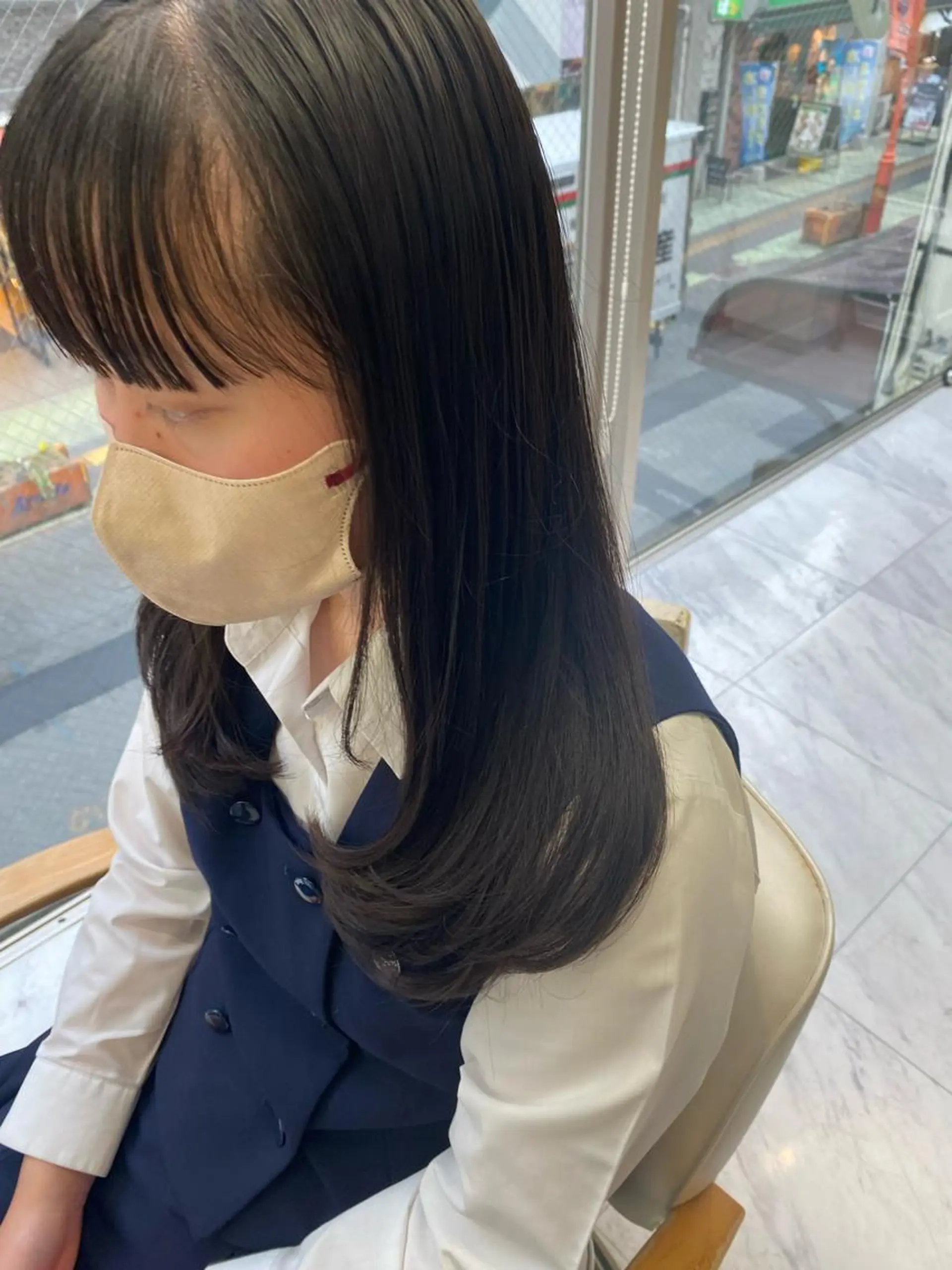 ロング レイヤーカット シャギー 目黒 碧人のヘアスタイル