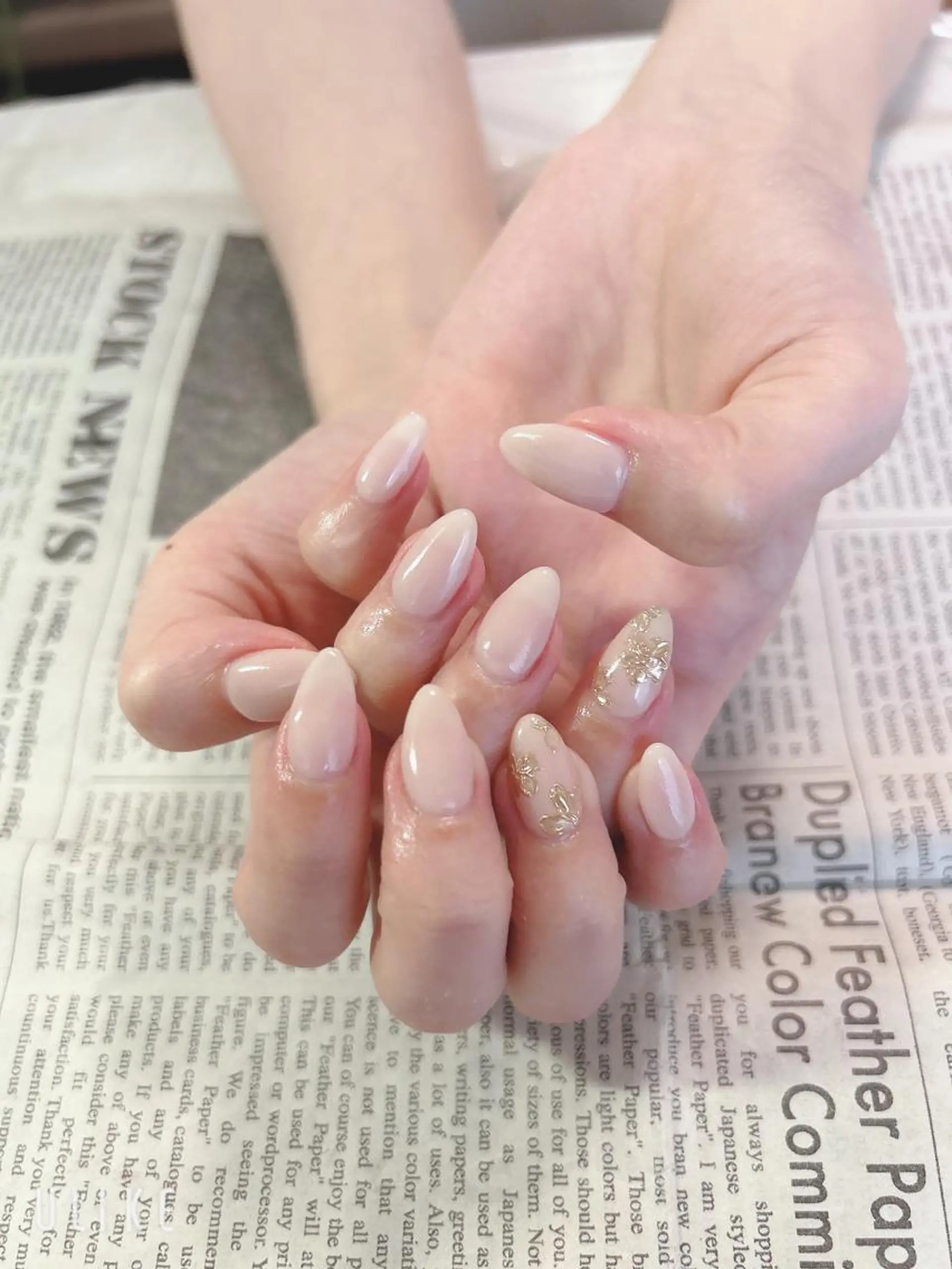 ネイル ハンドネイル ハンドケア 森山 舞のネイルデザイン