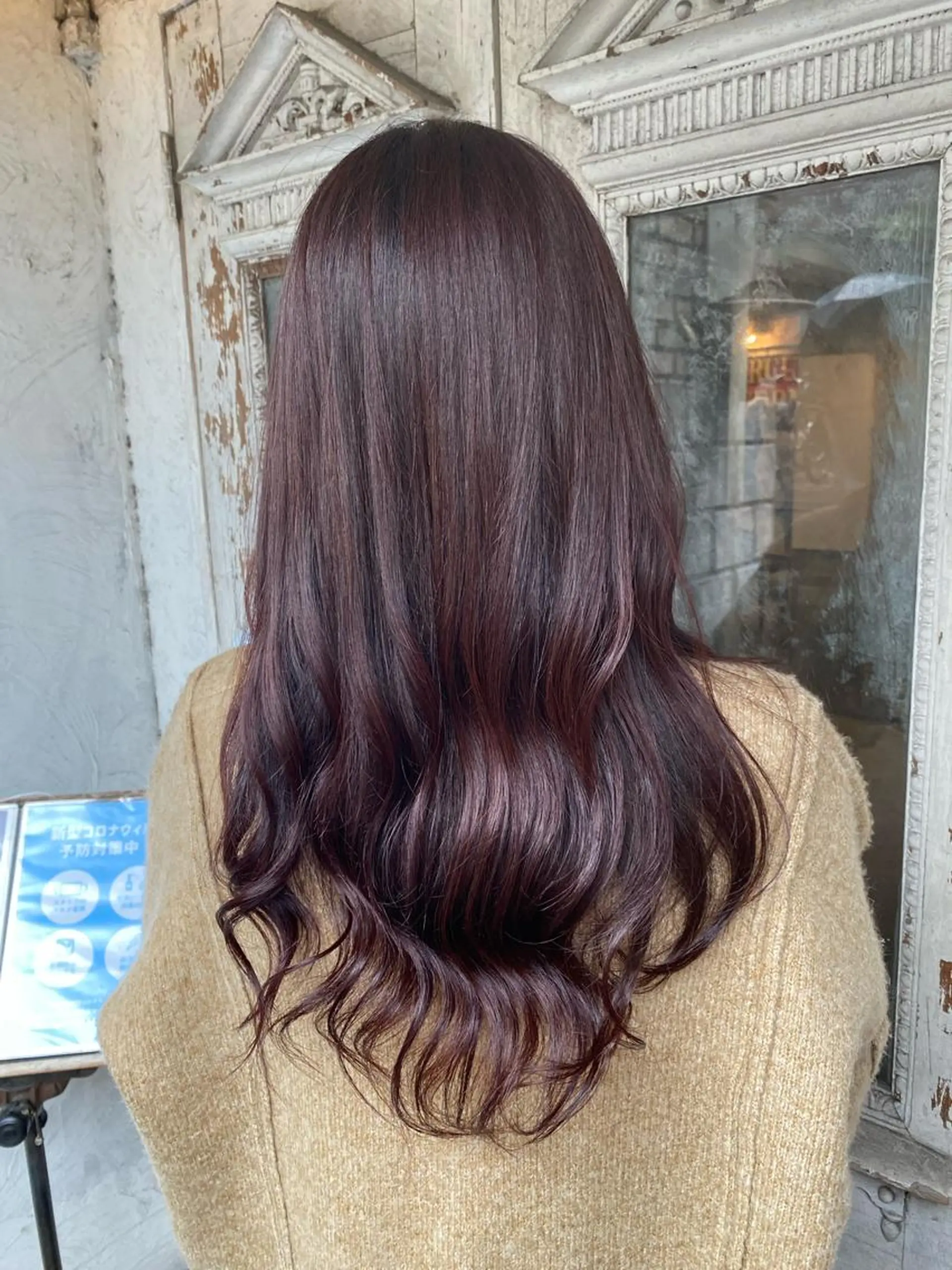 ミディアム カラー 黒髪 お任せヘア☘️☘️ 及川渚のヘアスタイル