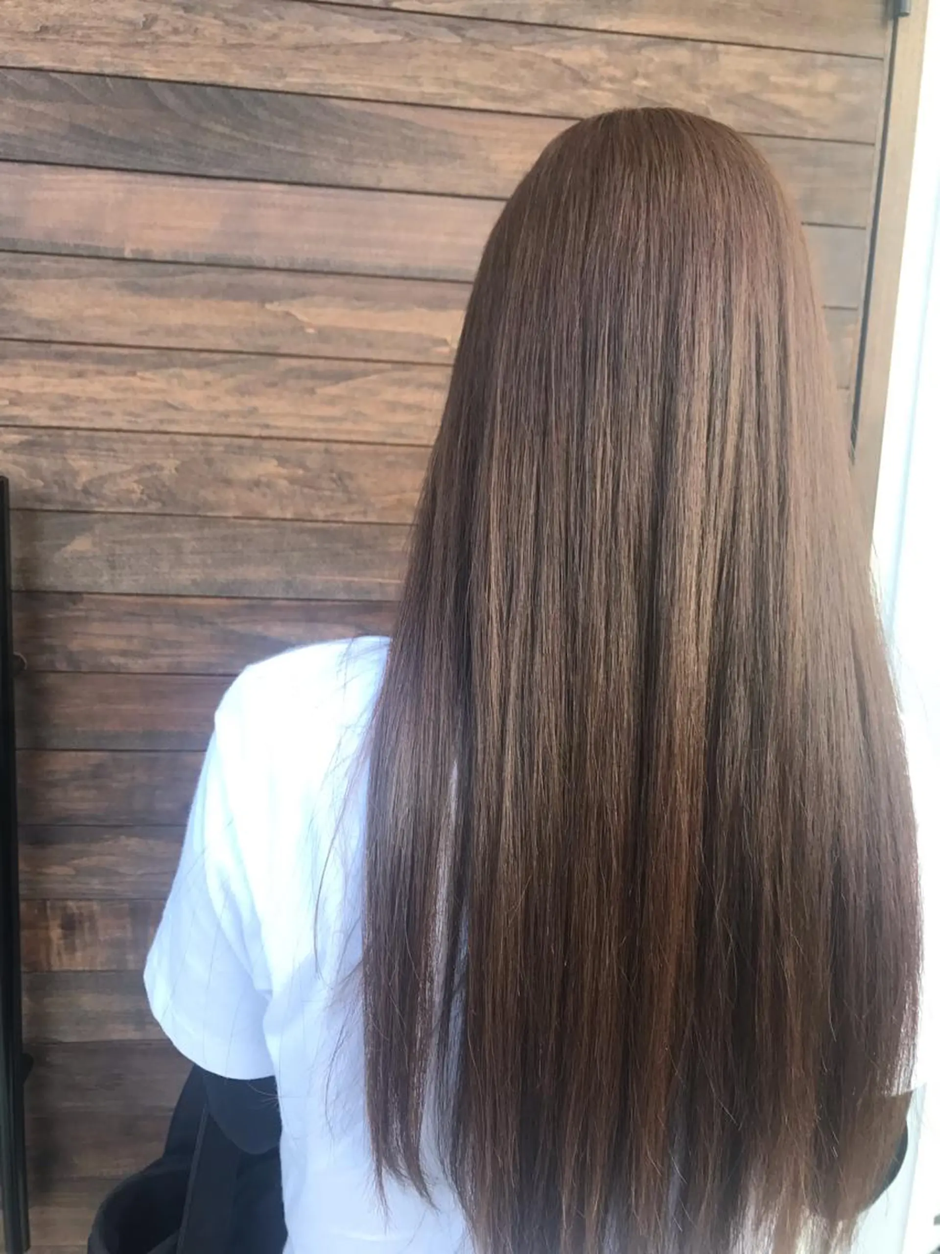 ロング カラー 大内 郁のヘアスタイル