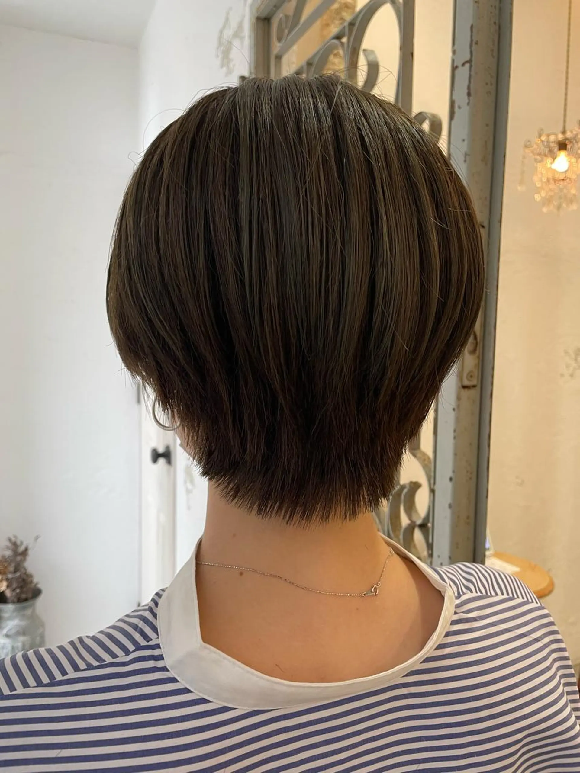 ショート カラー カット ヘアカラー fio マナミのヘアスタイル
