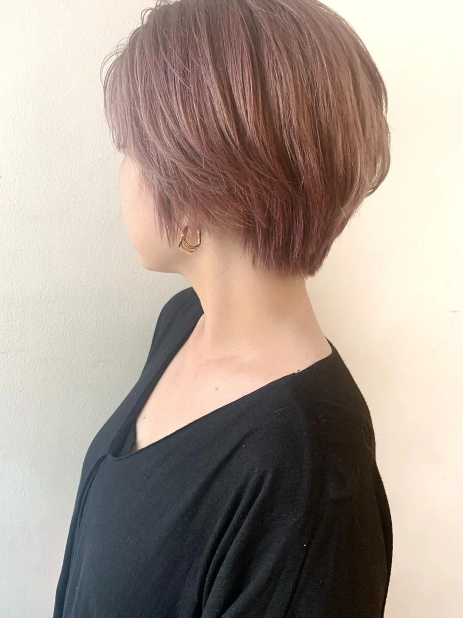 ショート カラー ピンクカラー 🌟アレンジが似合う カラー🌟Rumiのヘアスタイル