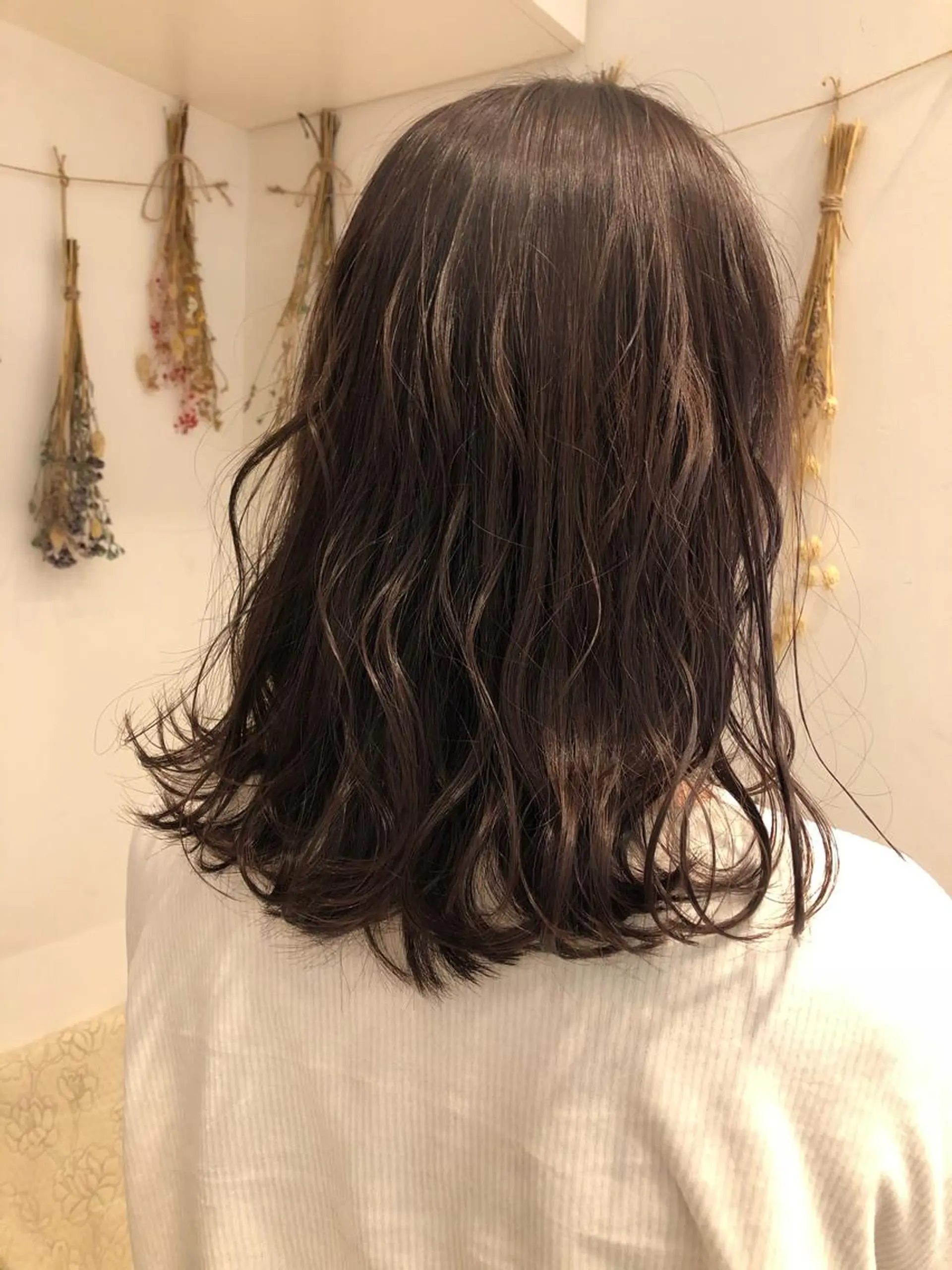 ミディアム カラー パープルカラー シルバー はだゆうき @hadadan08のヘアスタイル