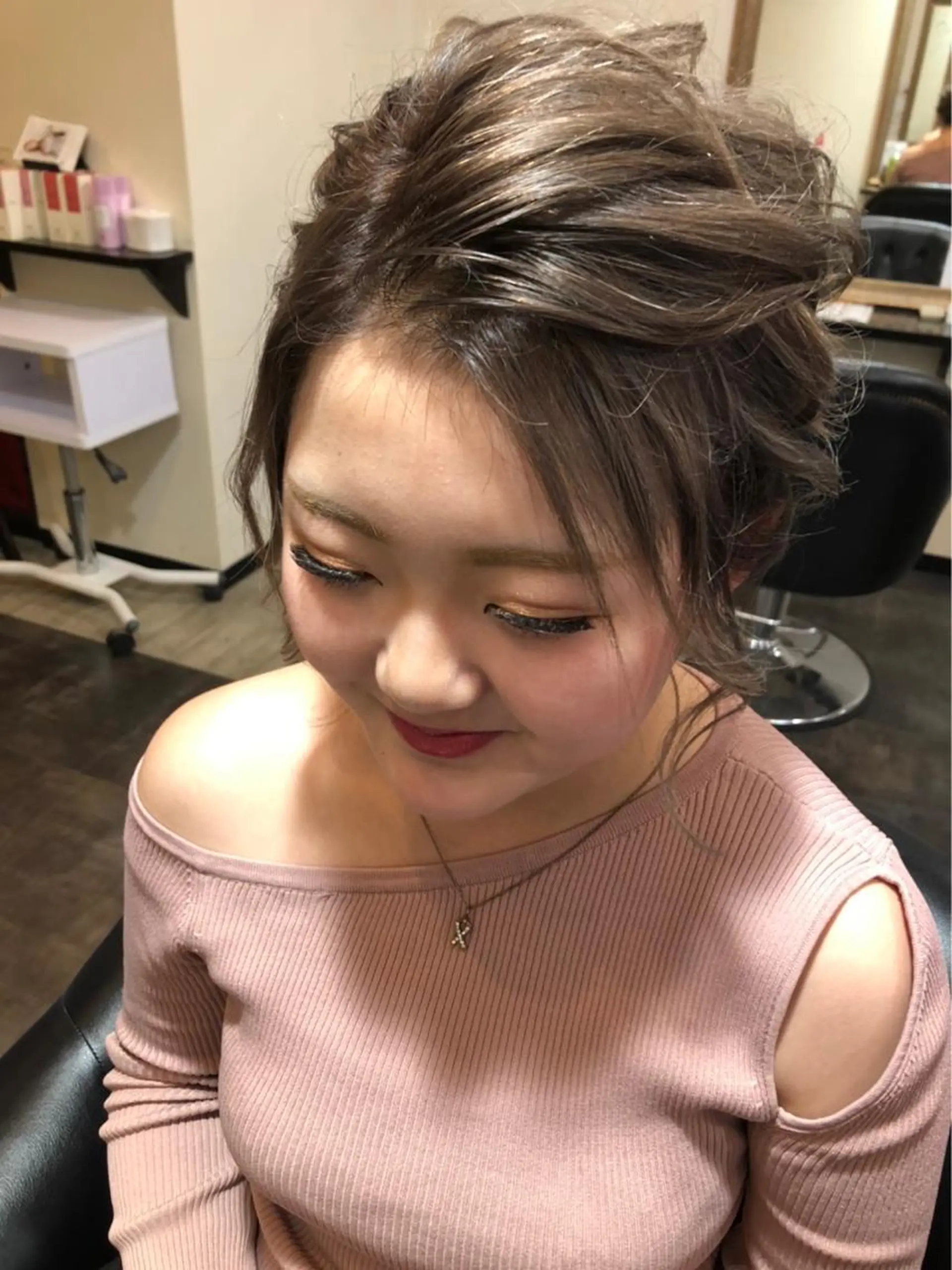 ショート ヘアアレンジ Little_okinawa所属・Mikuri 【Little】のヘアスタイル