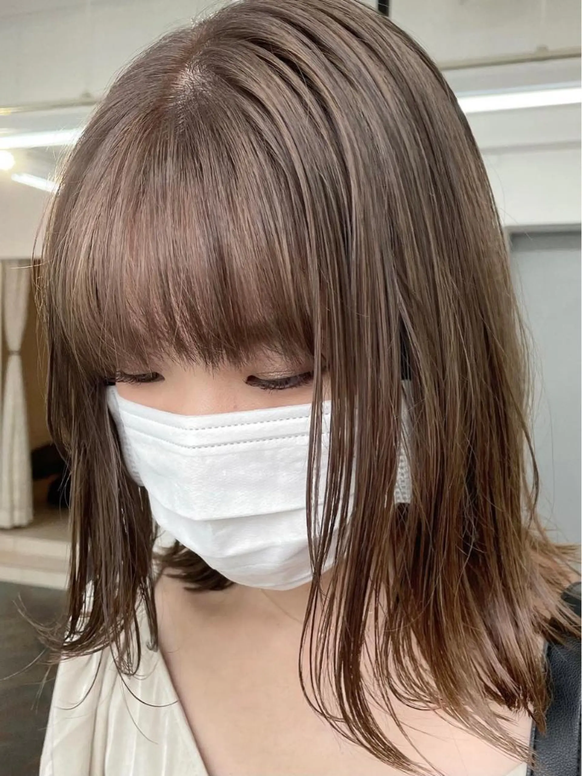 ミディアム 🌼たけや みのり🌿のヘアスタイル