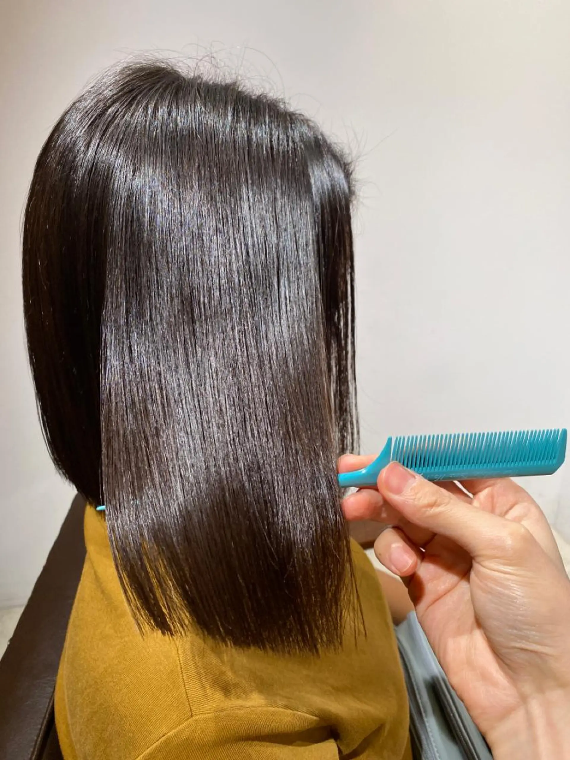 ミディアム ROOM所属・髪質改善・縮毛矯正/ 下村陽平のヘアスタイル