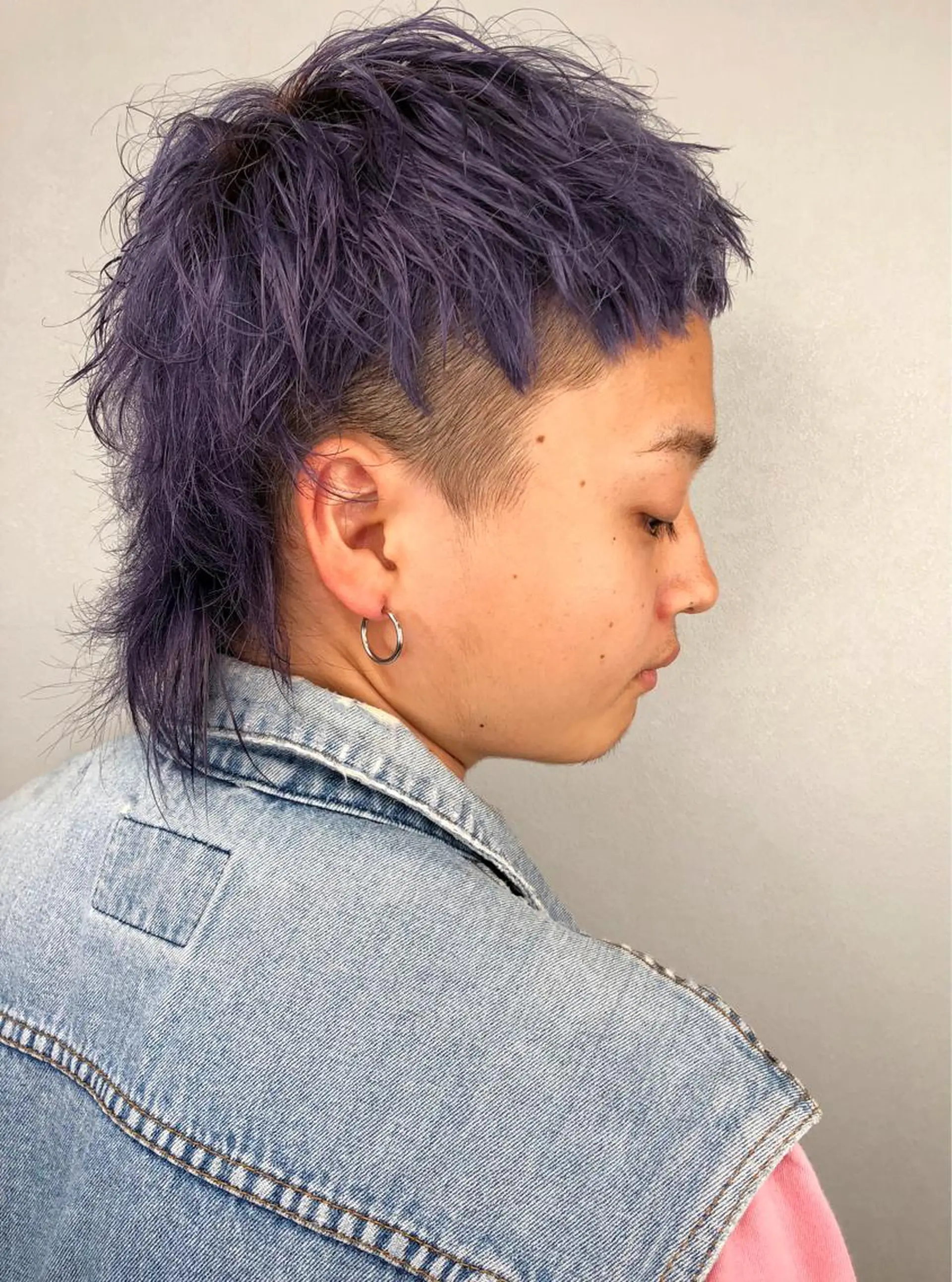 ミディアム カラー メンズ AHNKISM AHNKISMのヘアスタイル