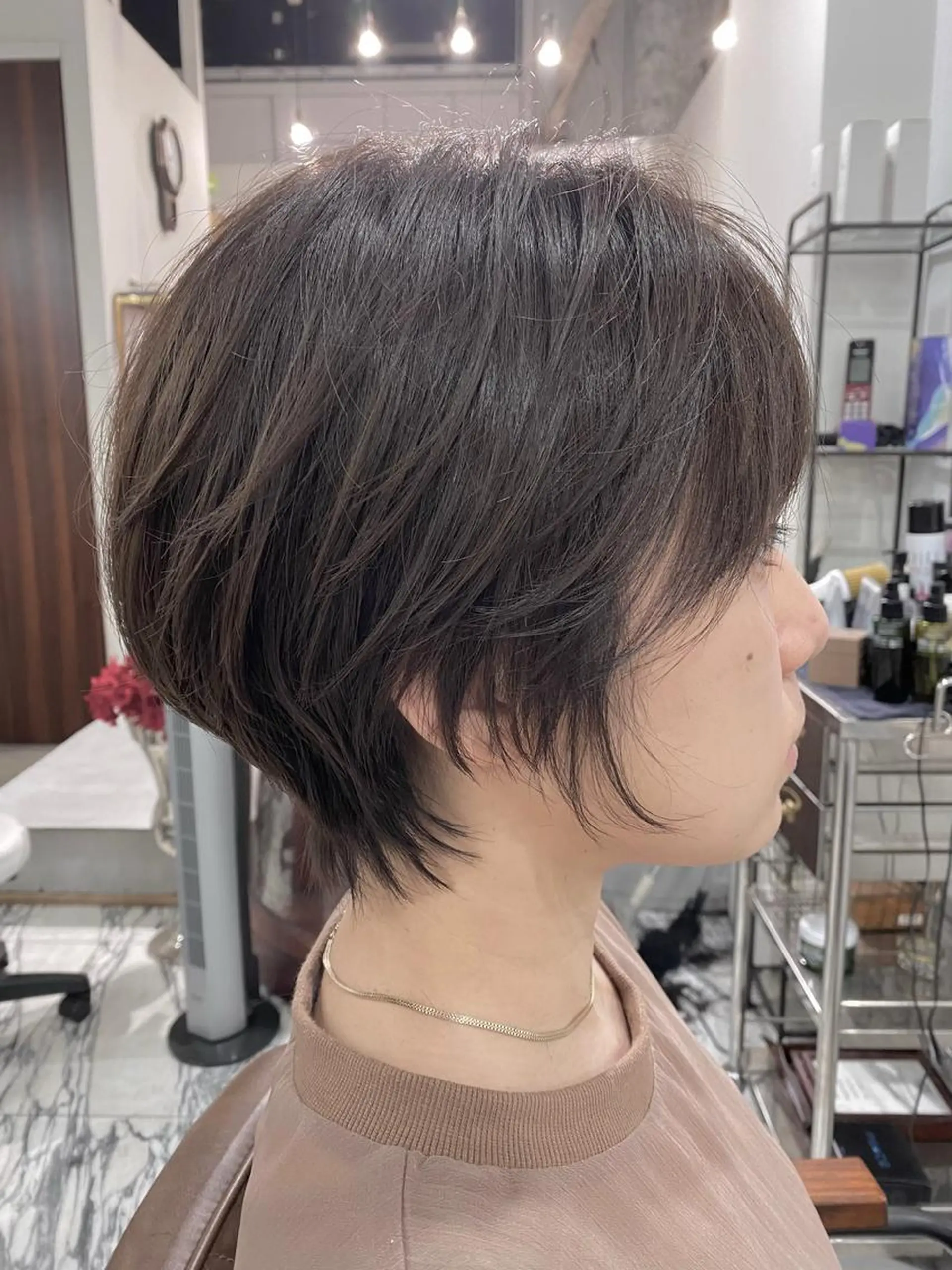 ショート カット トリートメント 👑圧倒的カラー👑 佐々木祐希のヘアスタイル