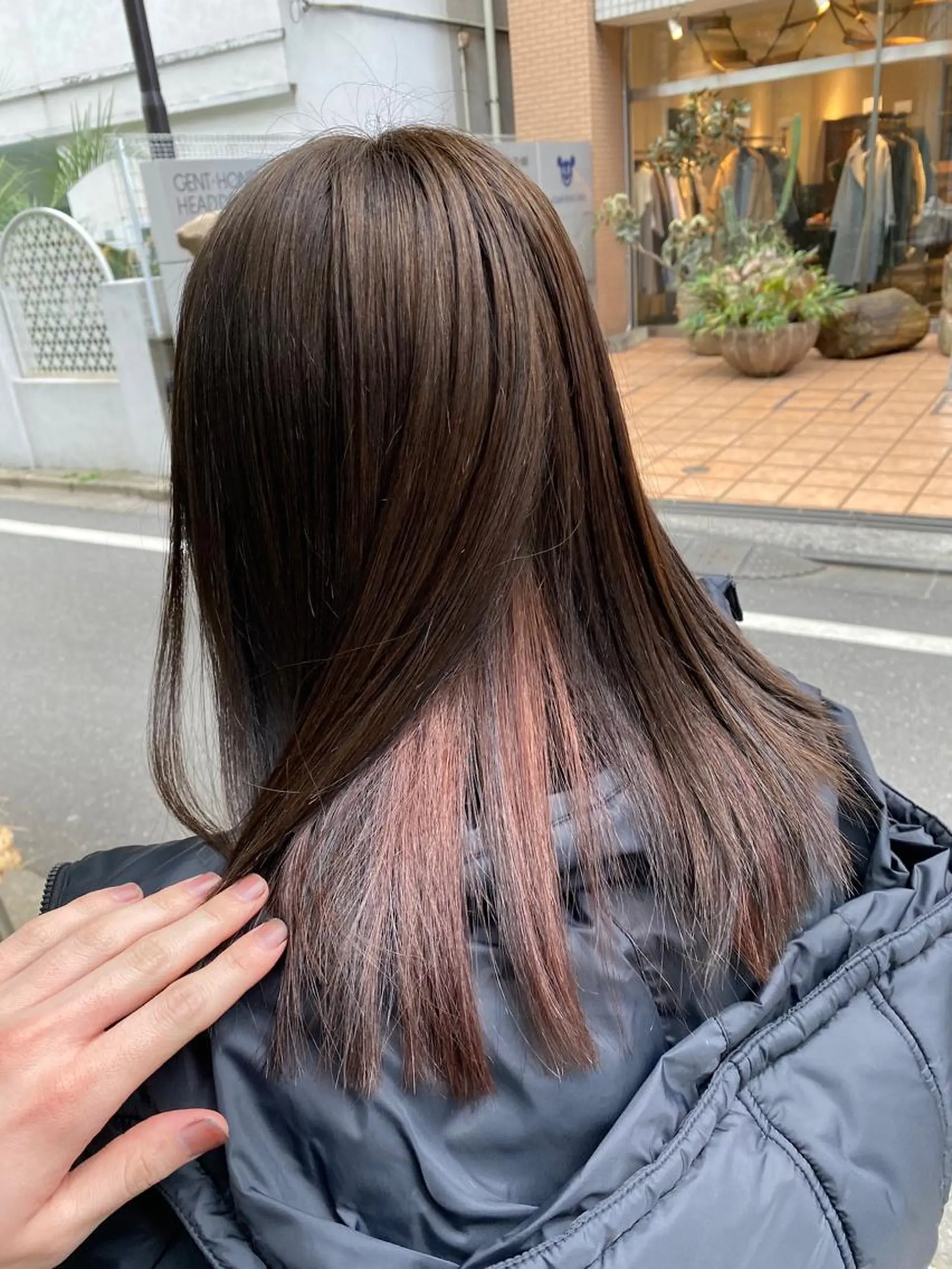 ミディアム カラー ✨髪質改善 縮毛矯正 艶髪 立川 コウキ✨のヘアスタイル