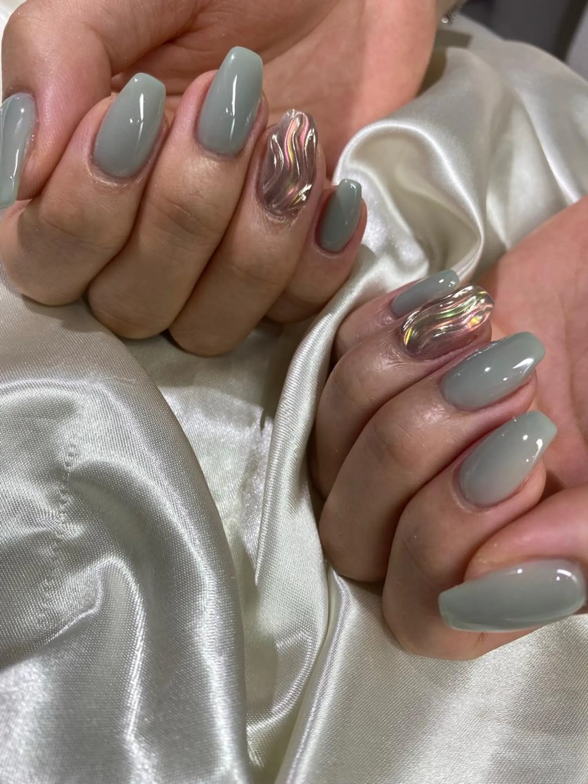 ネイル 持ち込み ニュアンスネイル ハンドネイル ハンドケア Charme. NOBUKOのネイルデザイン