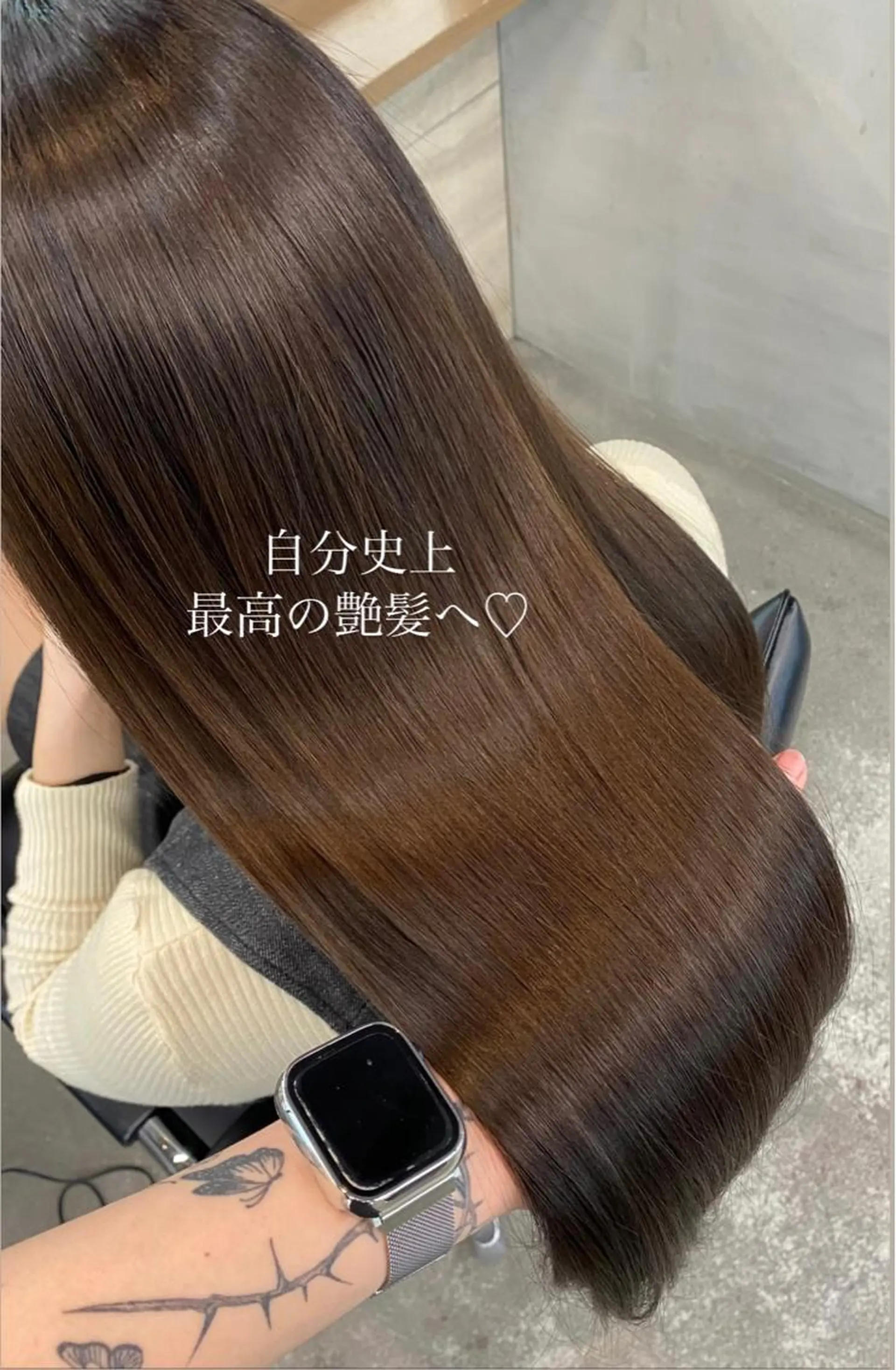 ロング カラー ヘアアレンジ 💟髪質改善✴︎艶髪 /ヤマザト🦋のヘアスタイル