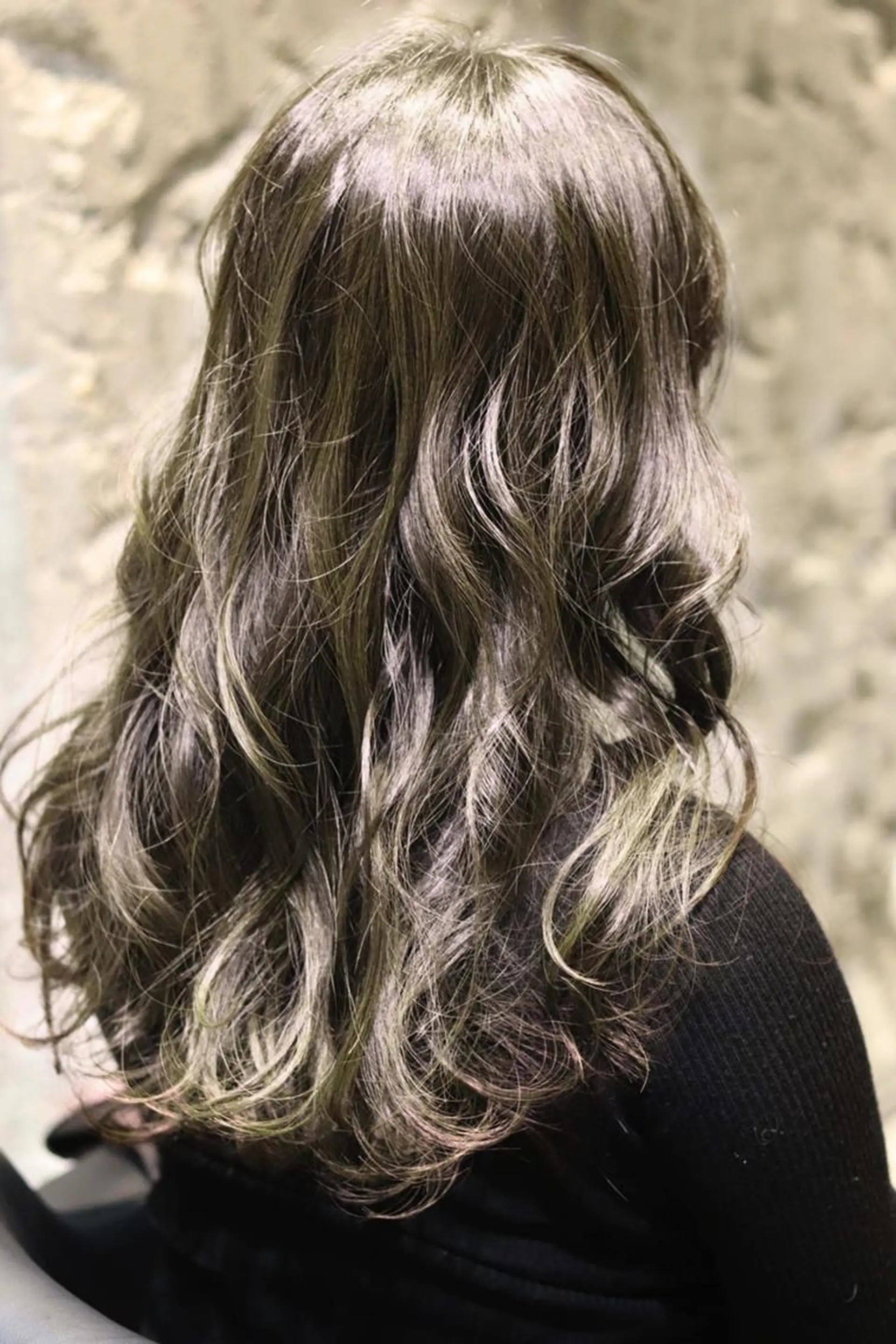 ロング ヘアカラー トリートメント 髪質改善🌈縮毛矯正 荻原　達矢のヘアスタイル