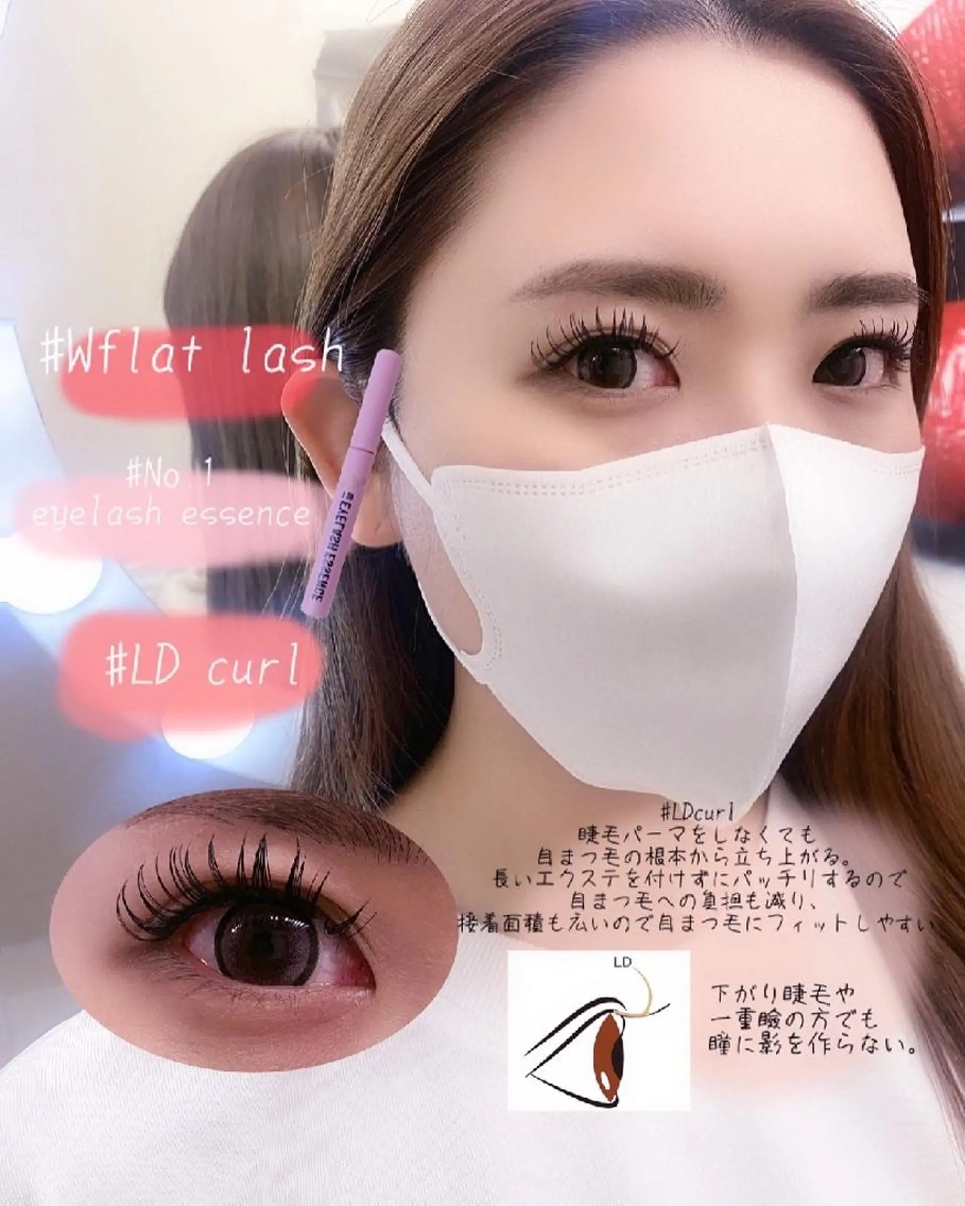 マツエク・マツパ マツエク Eyelash salon u'iのマツエク・マツパデザイン