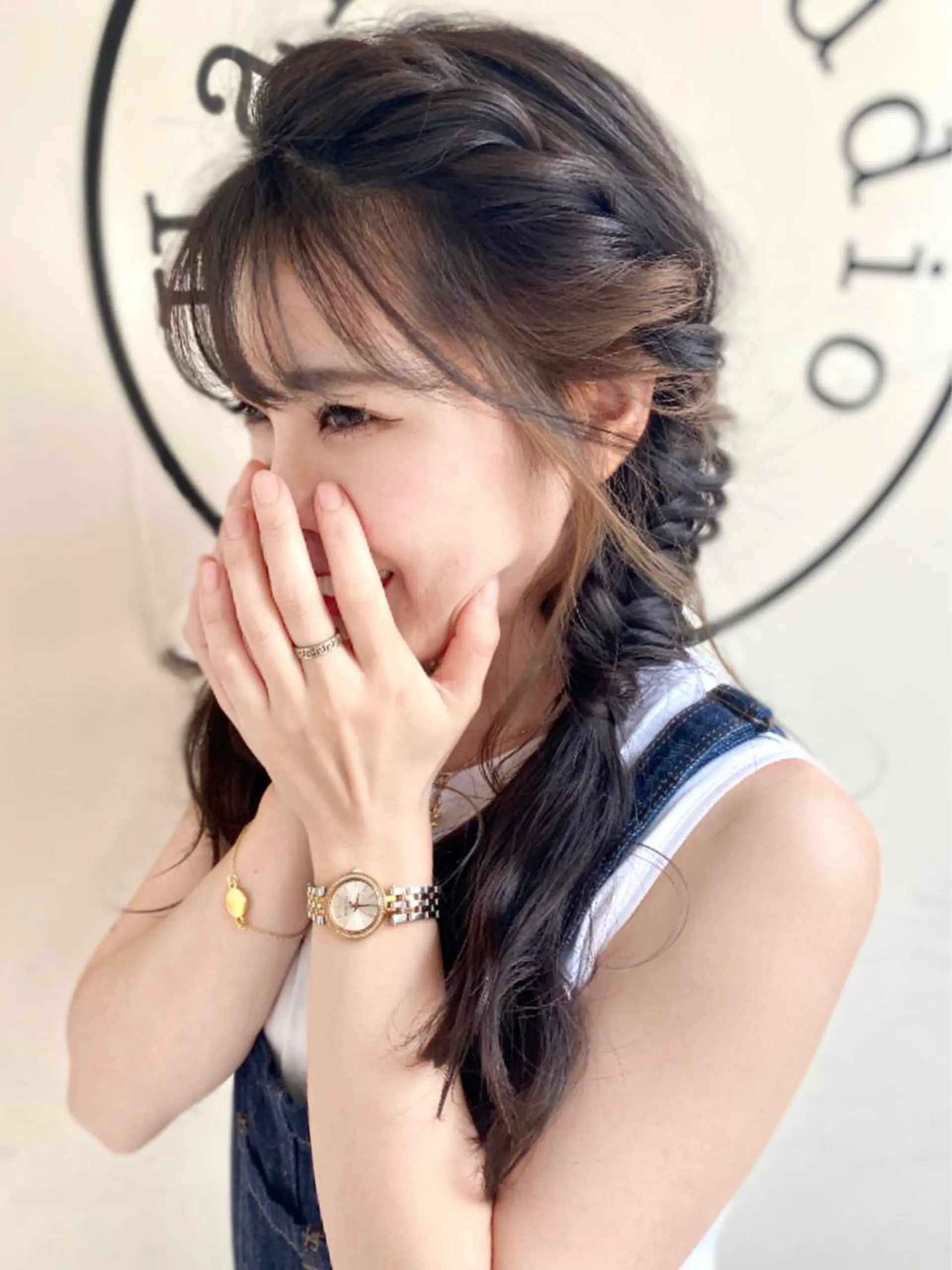 ロング カラー ヘアアレンジ ヘアセット 川越 輝梨奈のヘアスタイル