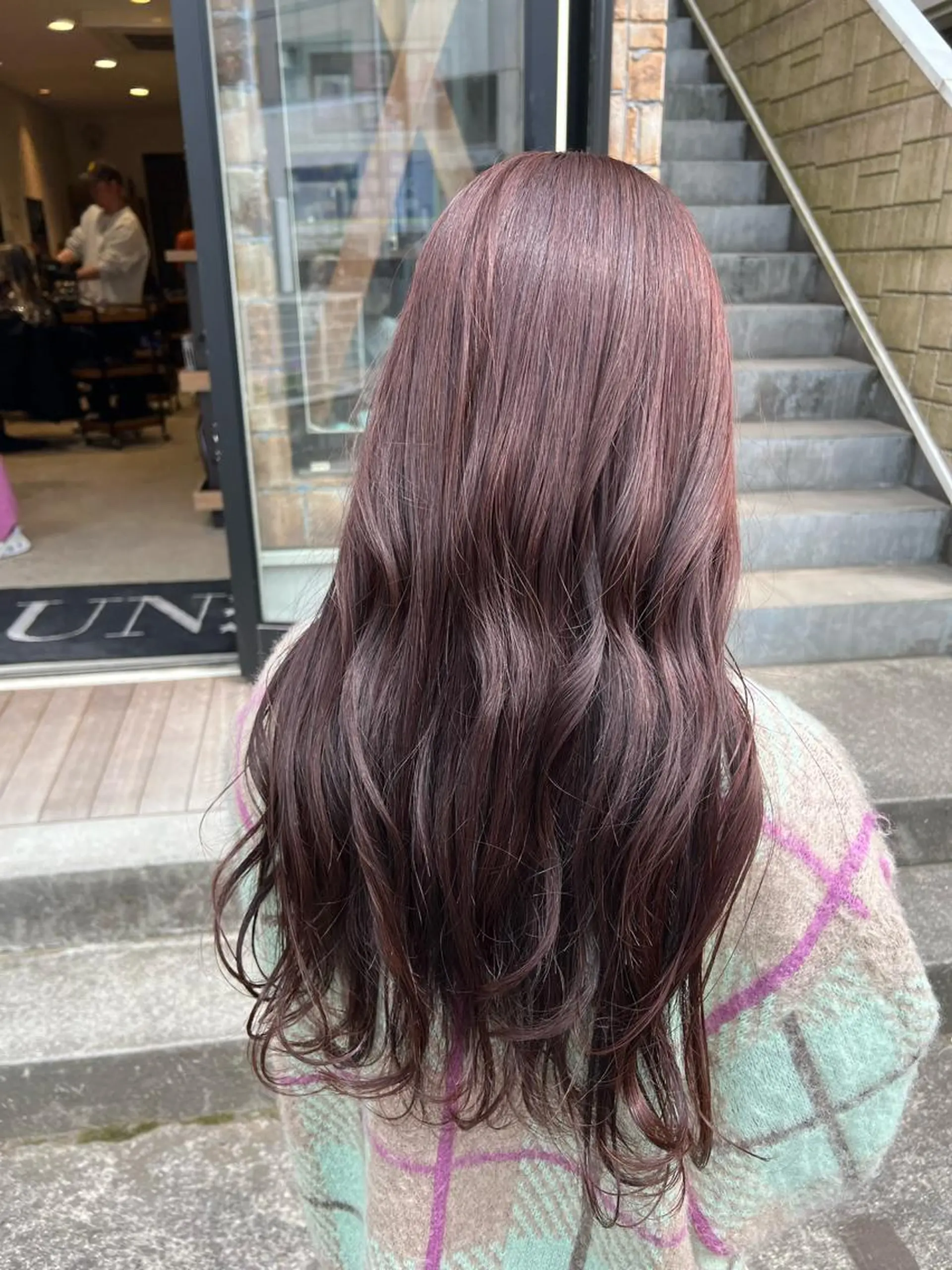 ロング カラー ヘアカラー Ami ブリーチ/ハイトーンのヘアスタイル