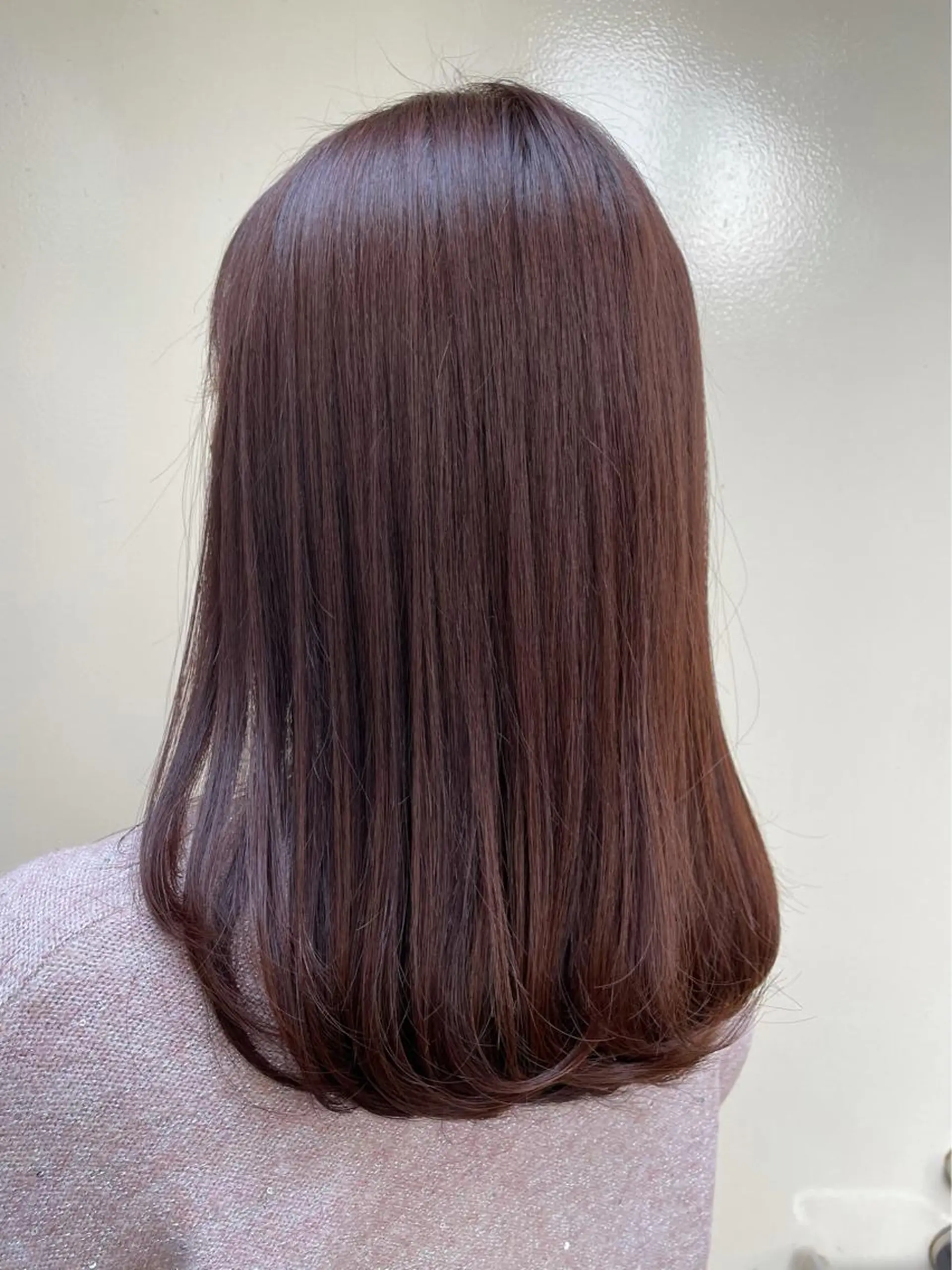 セミロング ラベンダーベージュ くびれヘア ハイライト 髪質改善 タンバルモリ ❄️中川 慎之介❄️のヘアスタイル