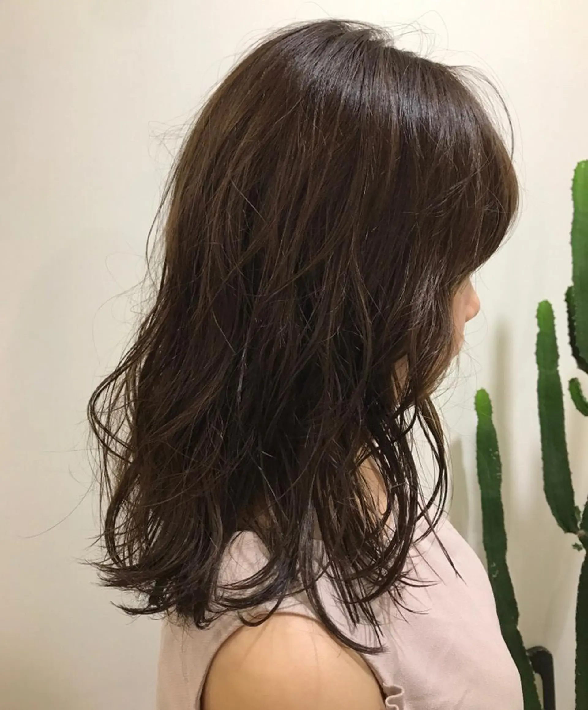 セミロング パーマ ヘアカラー トリートメント ❣️モテ髪❣️佐野 圭佑のヘアスタイル