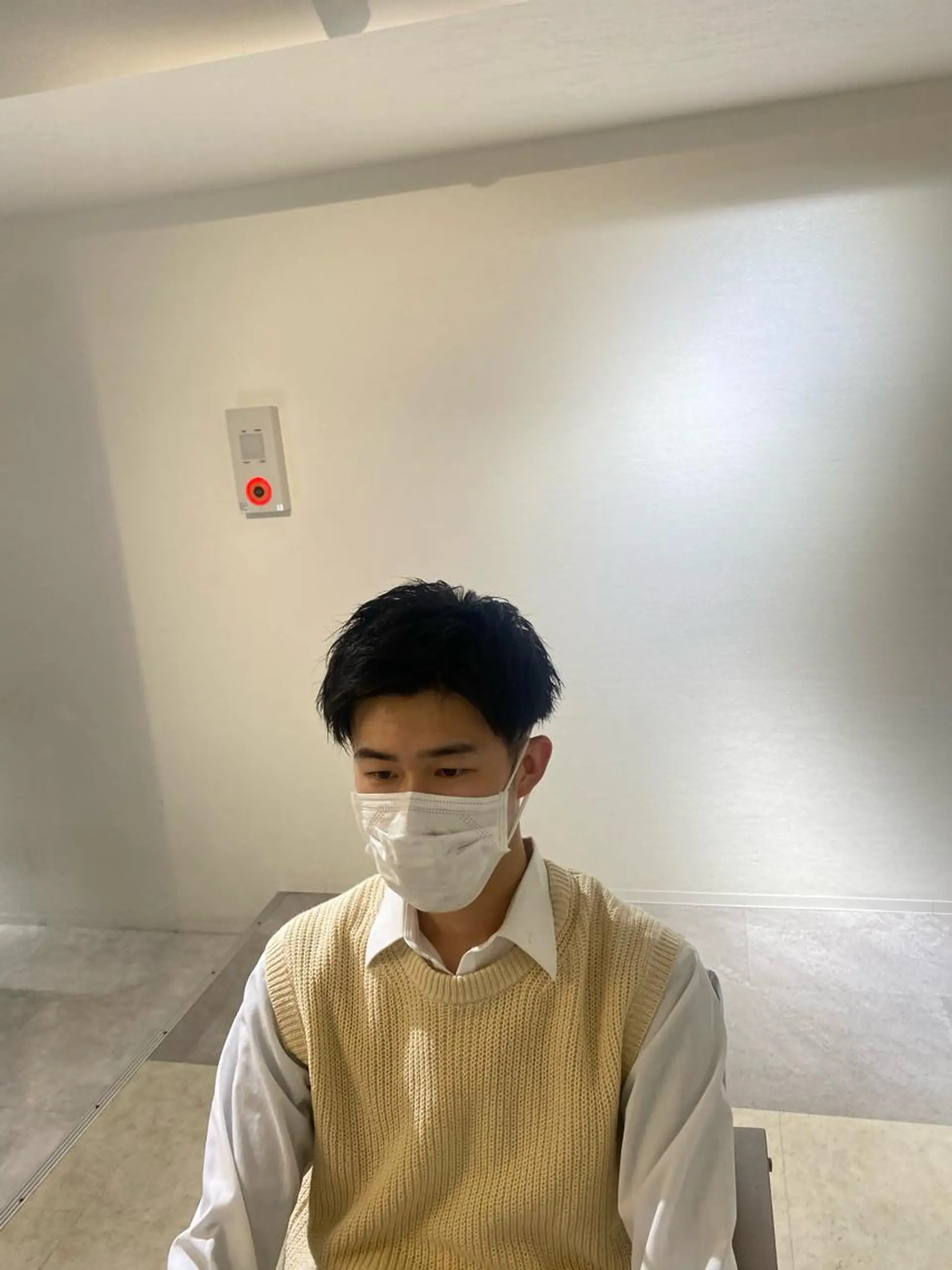 ショート メンズ 縮毛矯正とレイヤー /杉村凜汰郎のヘアスタイル