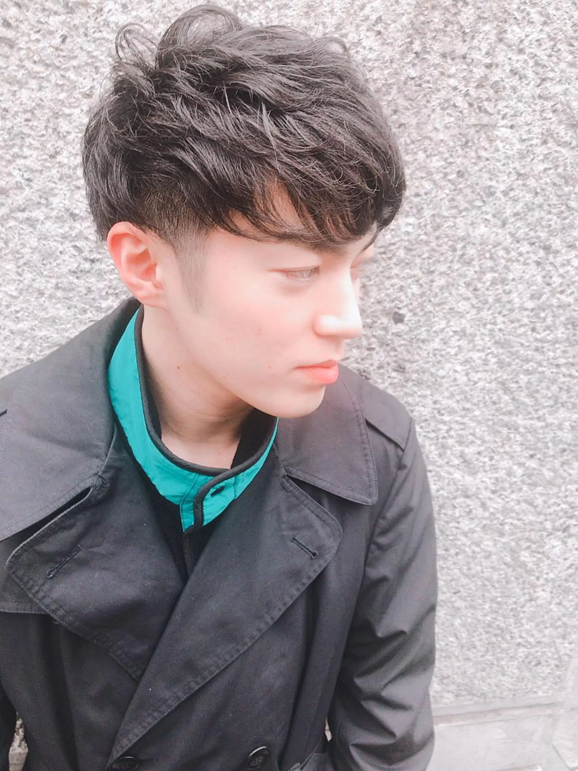 ショート カラー パーマ ヘアアレンジ メンズ メンズパーマ カット パーマ CHIC share salon所属・ちこ .のヘアスタイル