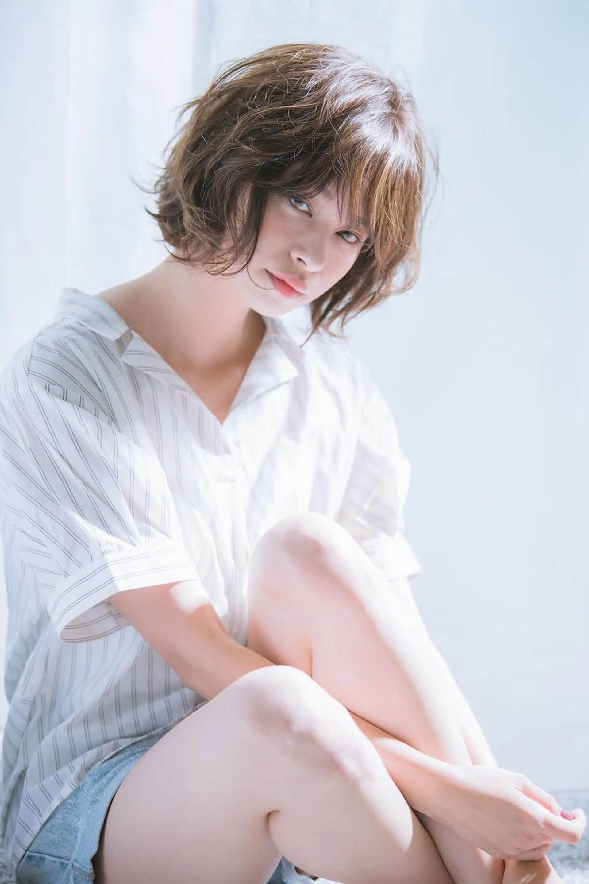 ショート カラー パーマ カット トリートメント NEOLIVE ROAのヘアスタイル