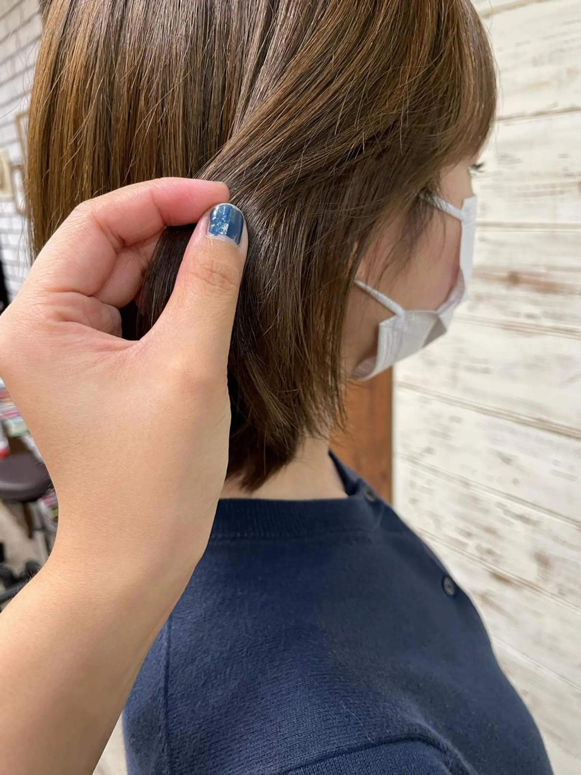 ショート カラー ヘアカラー トリートメント 高橋 みく/ minim 暖色のヘアスタイル