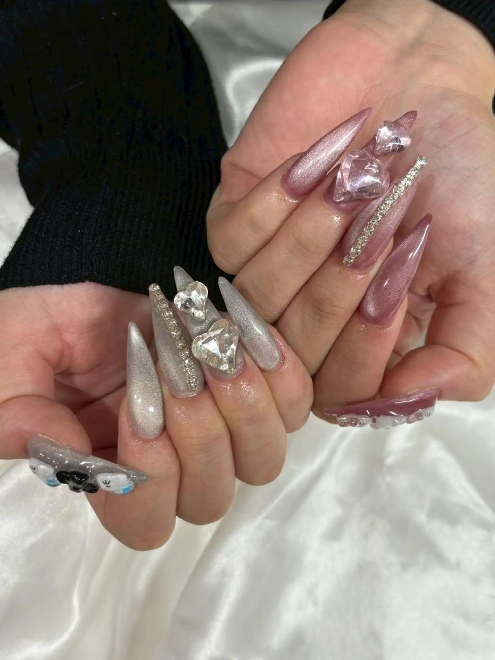 ロング ハンドネイル Ashliy大宮☆ アシュリーのネイルデザイン