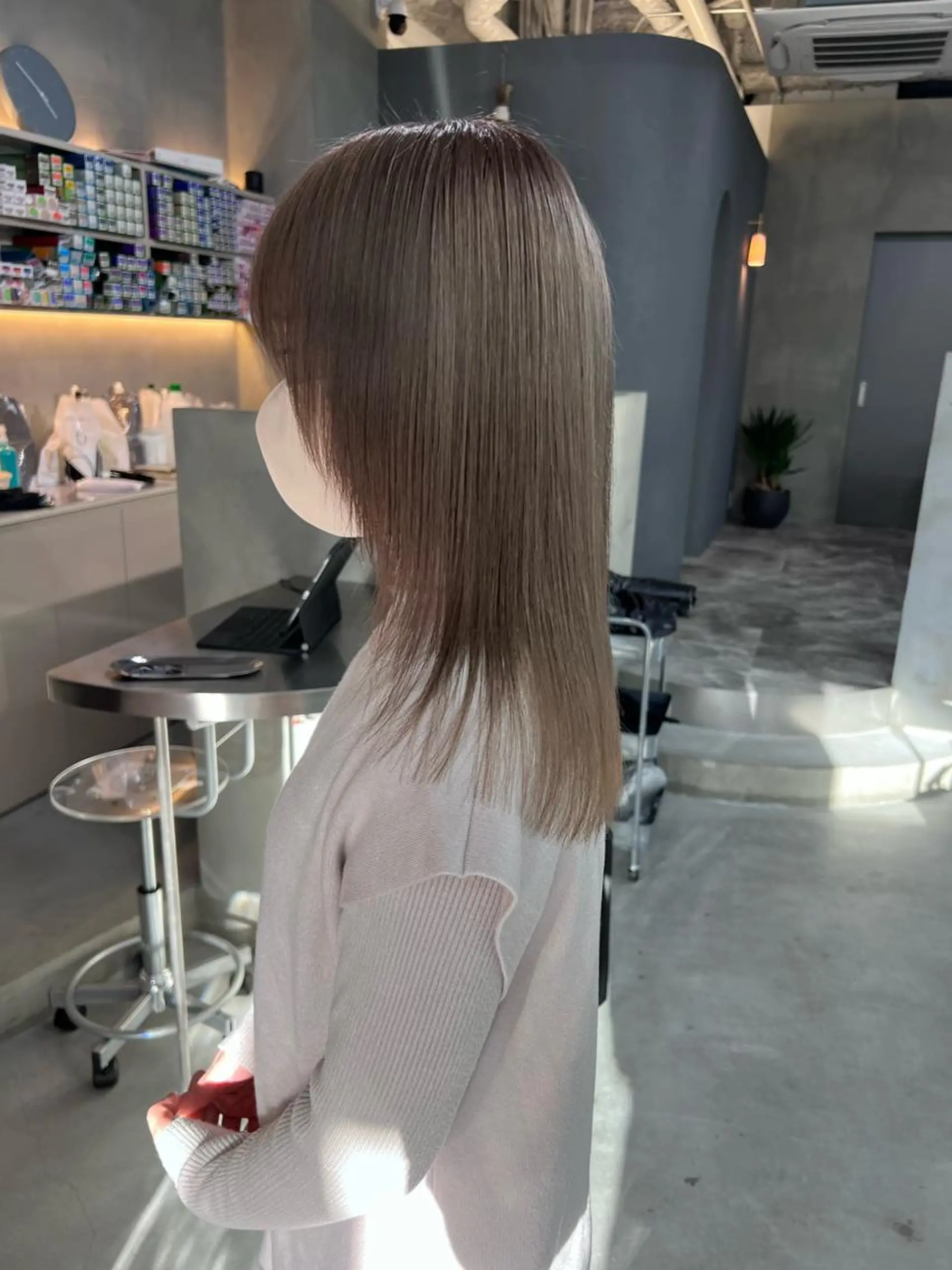 ロング カラー qulim所属・前橋 姫奈のヘアスタイル