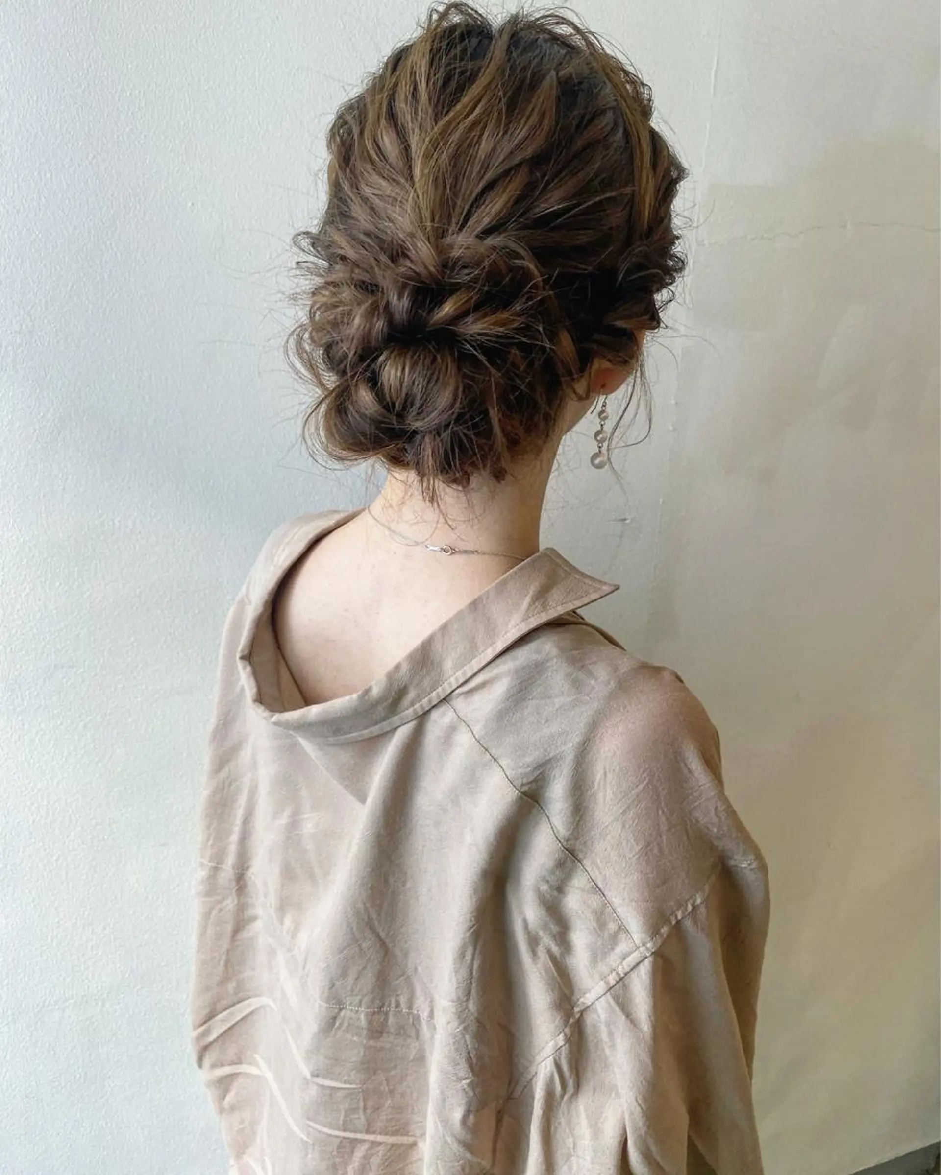 セミロング ヘアアレンジ ⭐️ アユミ⭐️のヘアスタイル