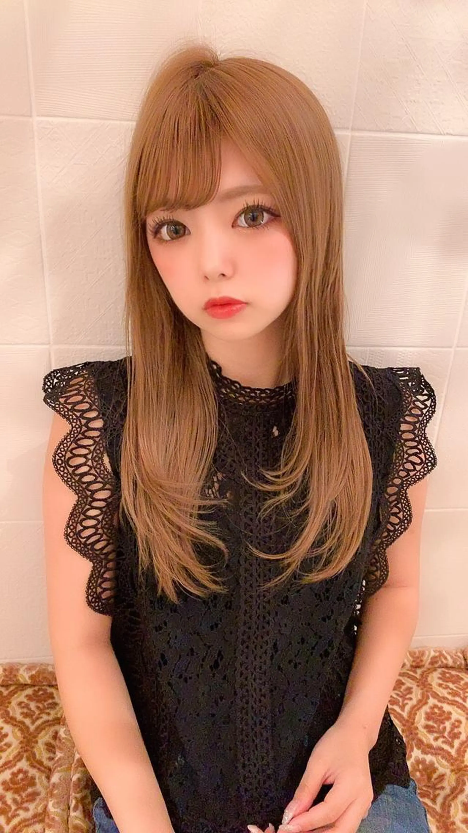 セミロング カット ヘアカラー トリートメント 代表山口ひな 髪質改善のプロのヘアスタイル