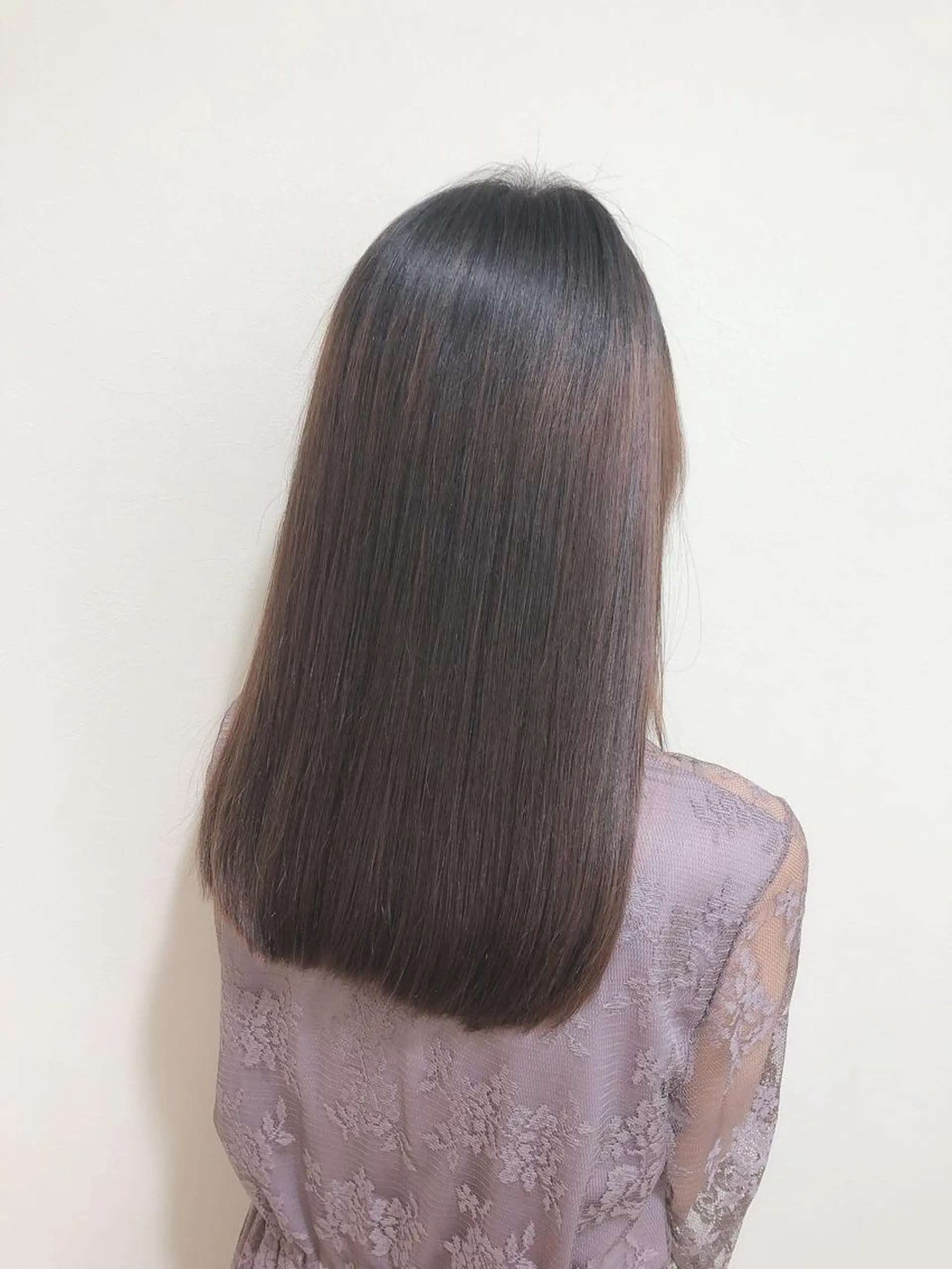 ロング パーマ 梅木 潤【韓国ヘア/ 艶髪/透明感カラー】のヘアスタイル