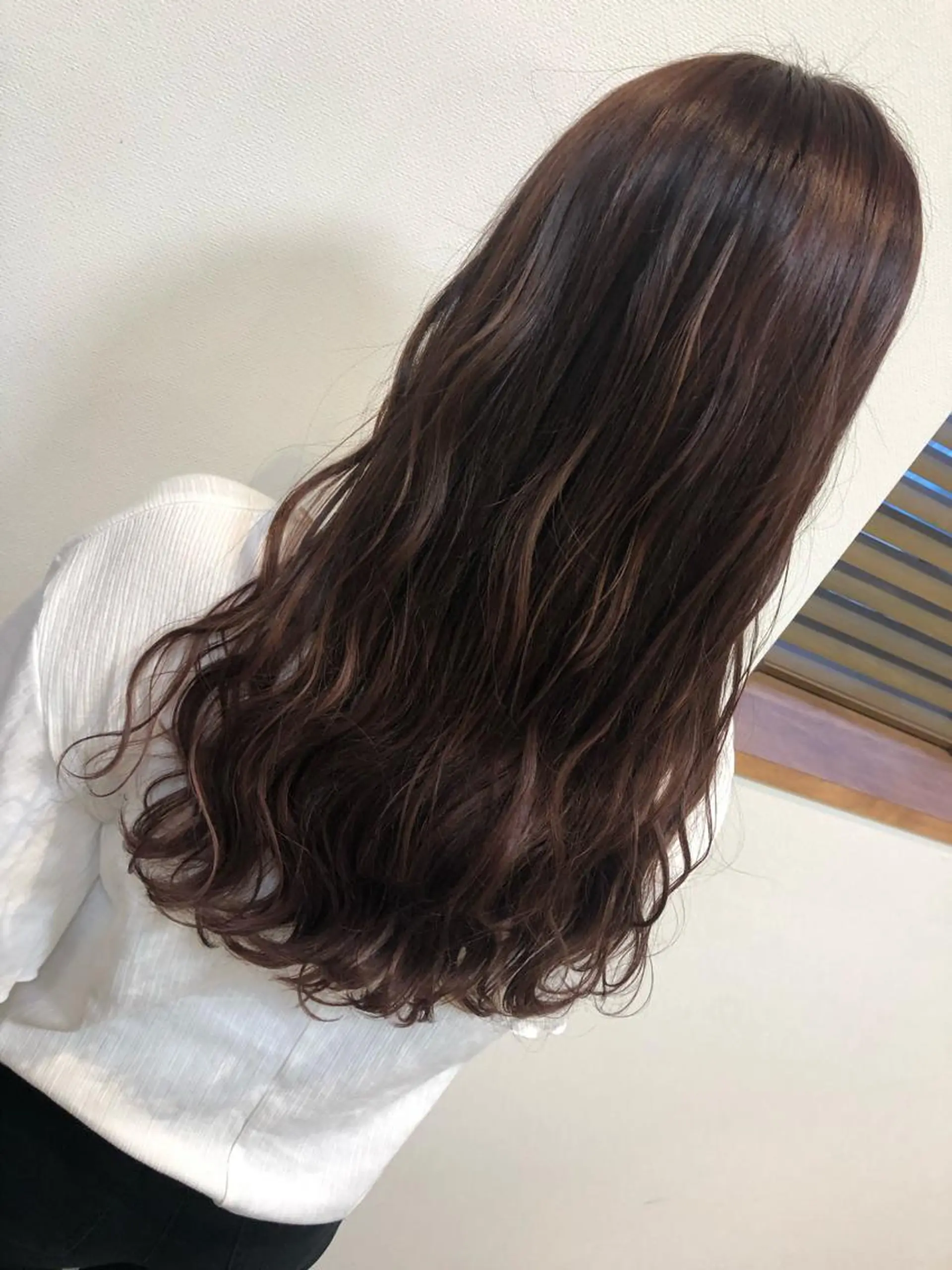 ロング カラー ヘアアレンジ ❣️倉敷❣️美髪 カラー能登一成のヘアスタイル