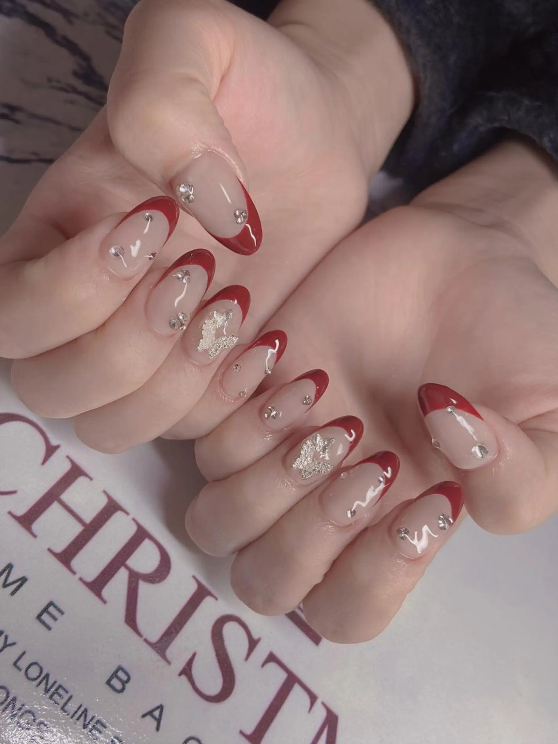 ネイル ハンドネイル 長さだし専門店 M2　rikaのネイルデザイン