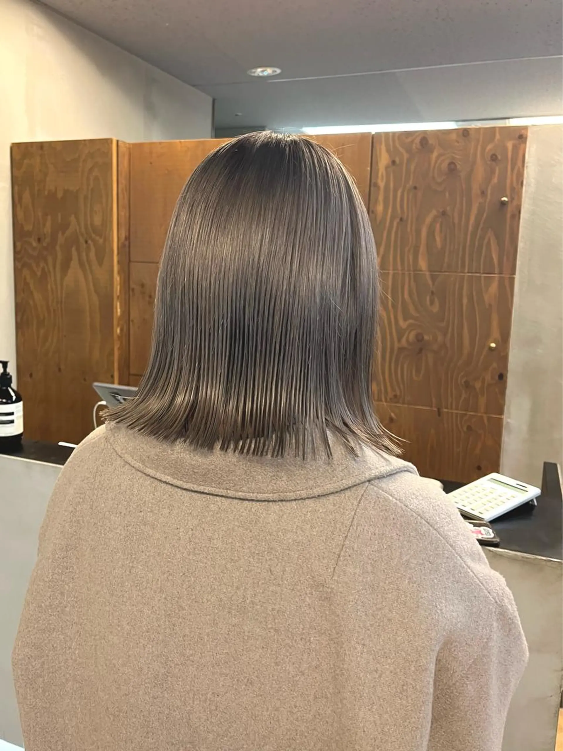 ミディアム カラー ブリーチ esu西梅田所属・ena/ブリーチなし 透明感・レイヤー🎀のヘアスタイル