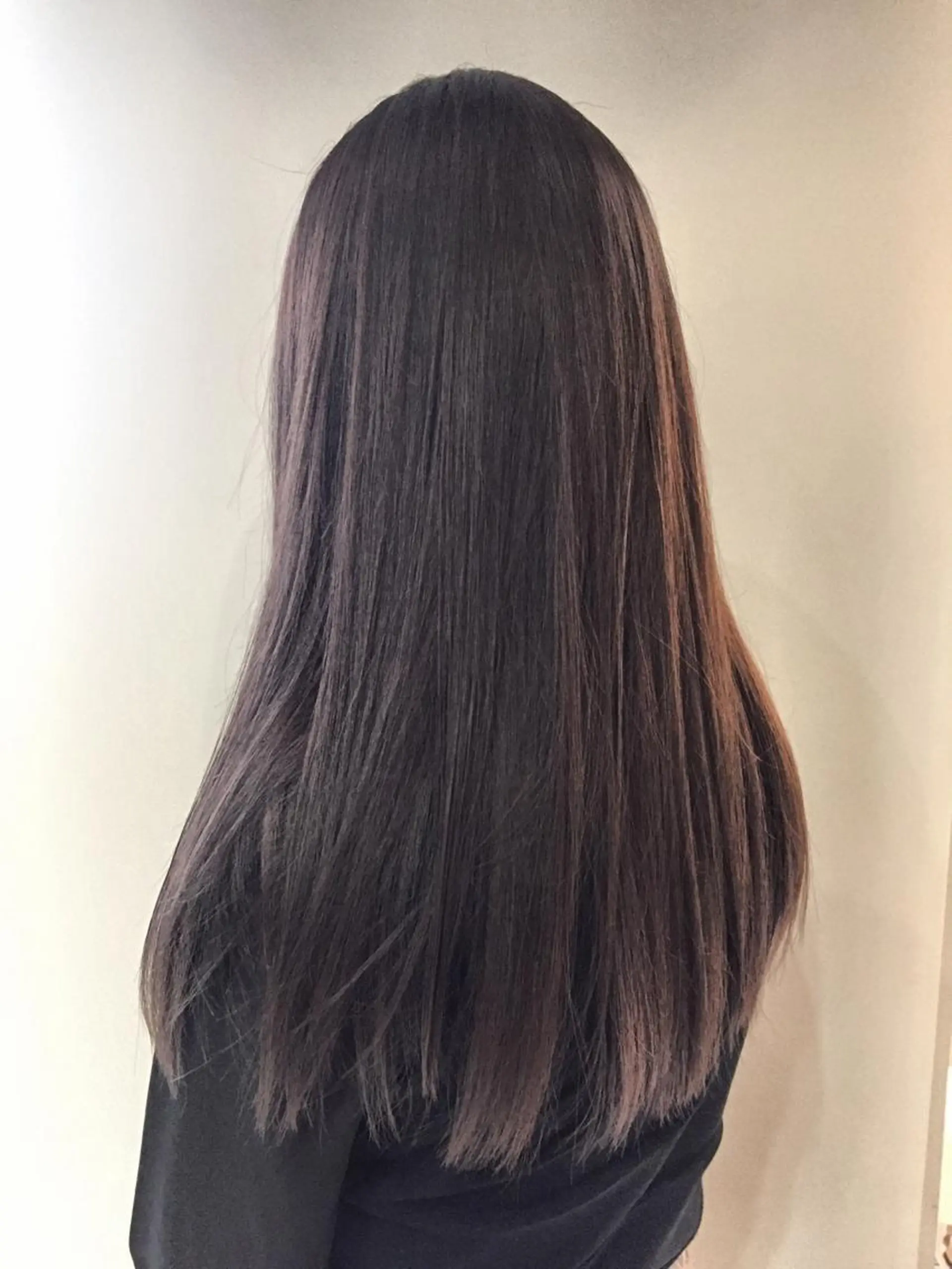 ロング カラー カット ヘアカラー 縮毛矯正 トリートメント natsu fujinoのヘアスタイル